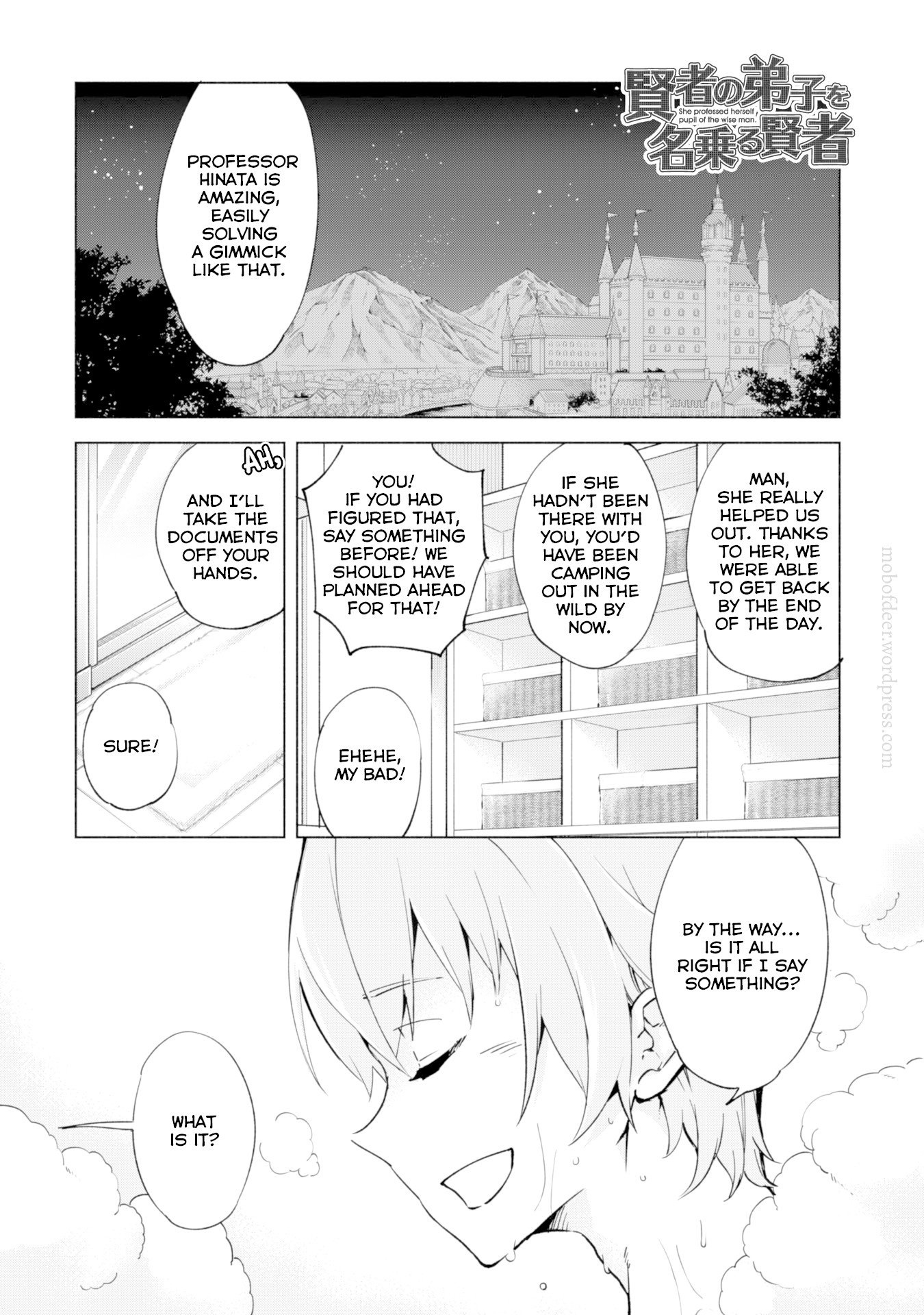 Kenja no Deshi wo Nanoru Kenja Chapter 39 page 2 - Chapter 39: The Next Adventure