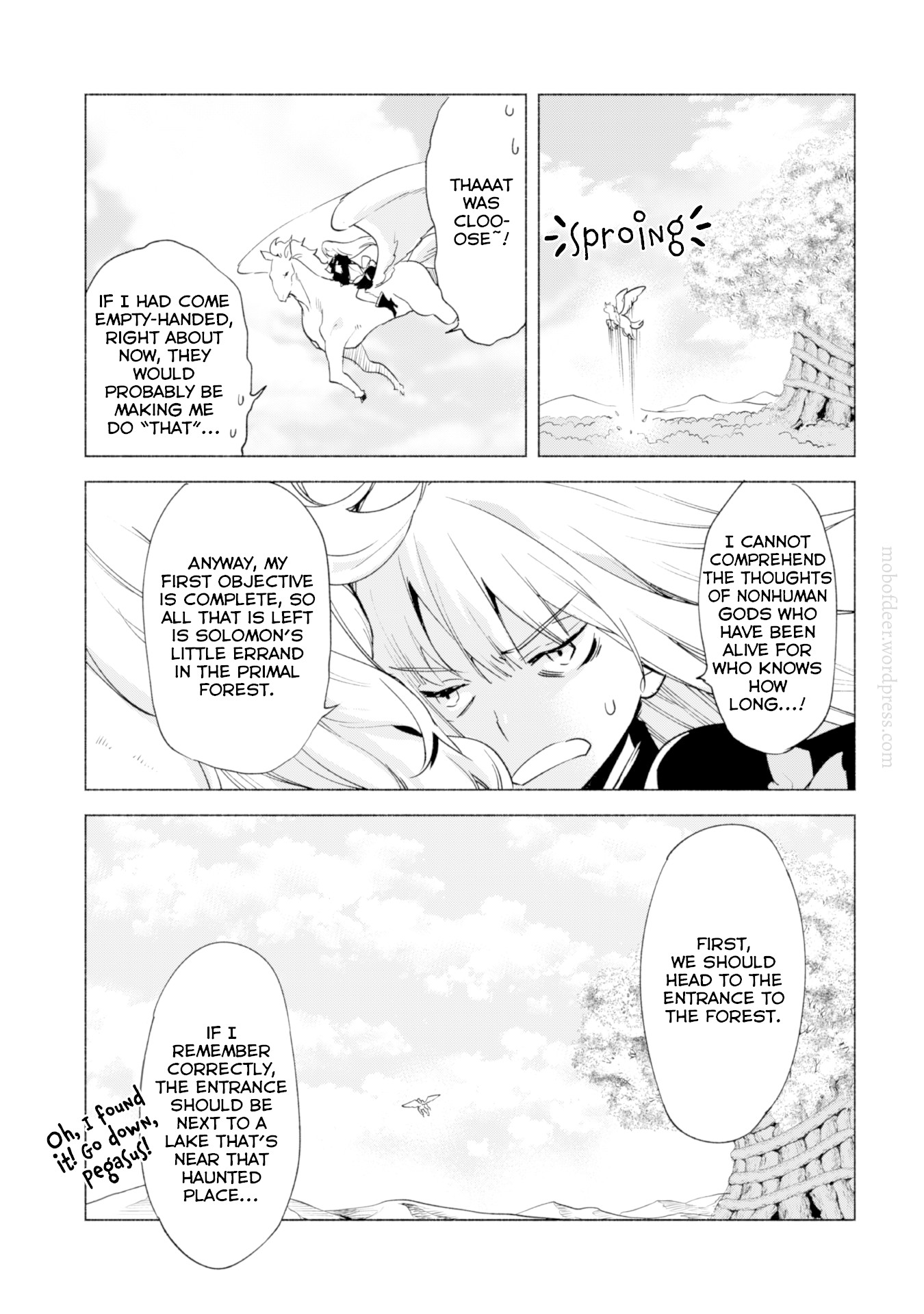 Kenja no Deshi wo Nanoru Kenja Chapter 40 page 12 - Chapter 40: A Meeting in a Haunting Place