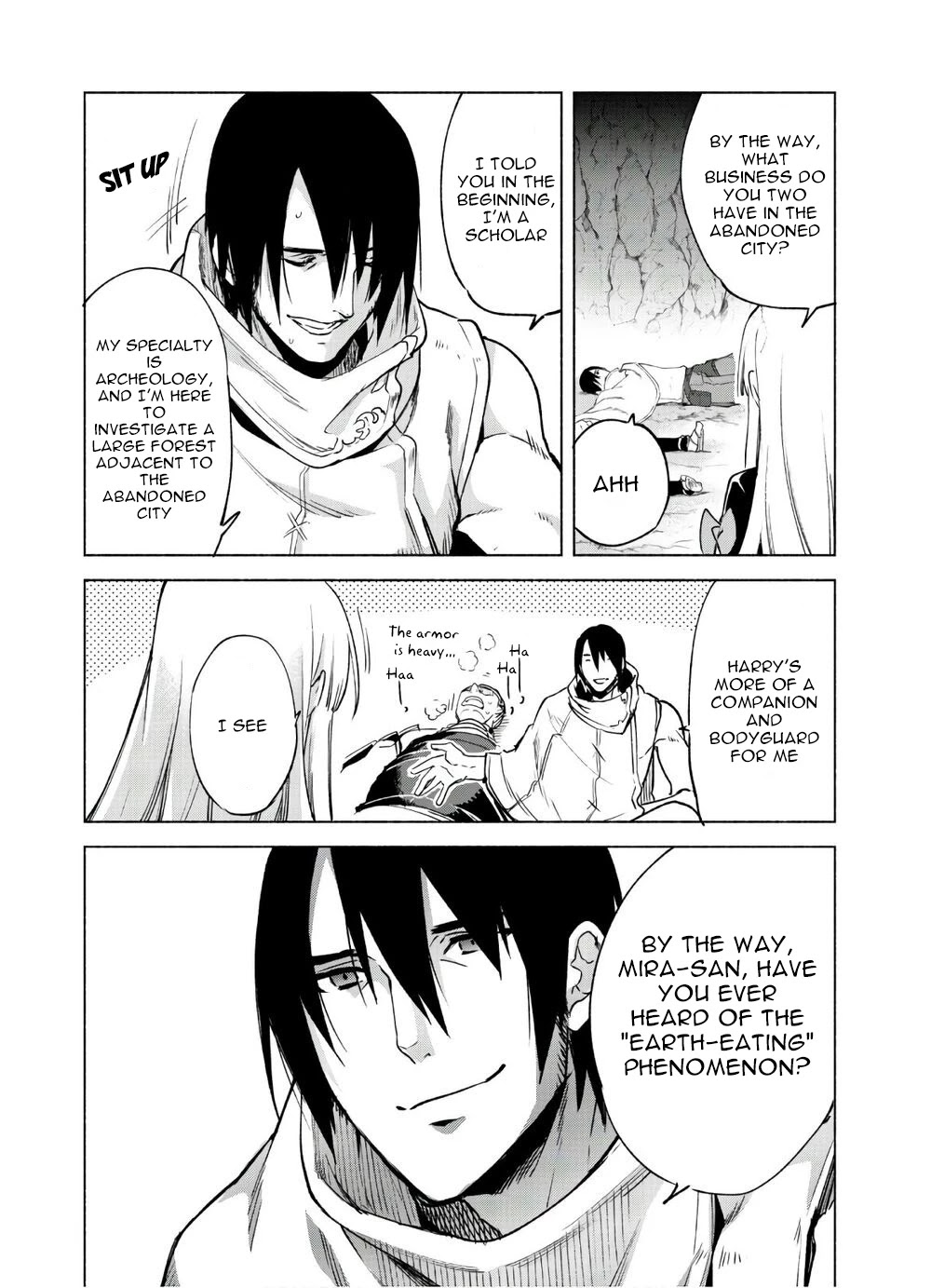 Kenja no Deshi wo Nanoru Kenja Chapter 47 page 14 - Chapter 47: On the way to the Gate to the Sky
