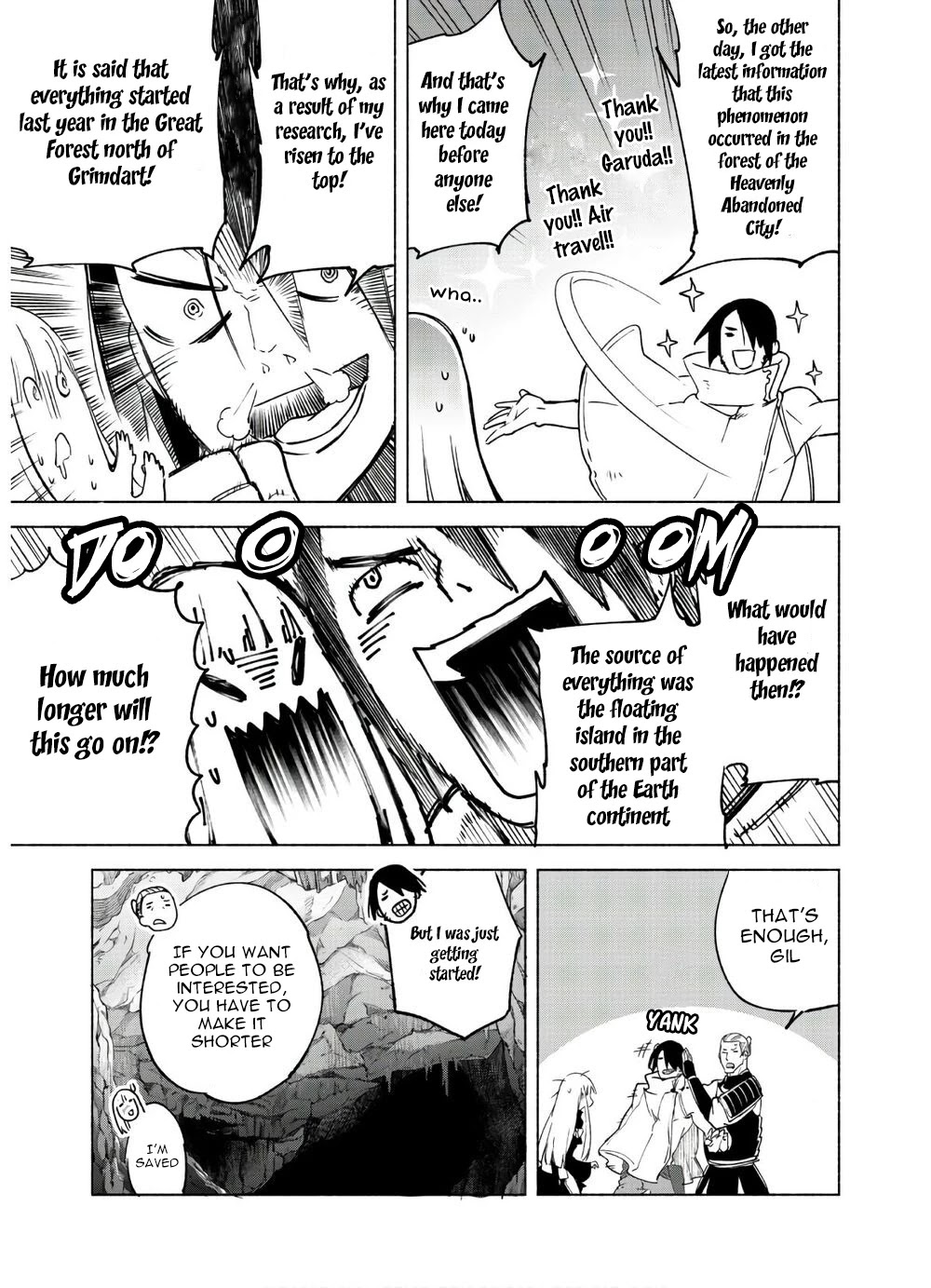 Kenja no Deshi wo Nanoru Kenja Chapter 47 page 17 - Chapter 47: On the way to the Gate to the Sky