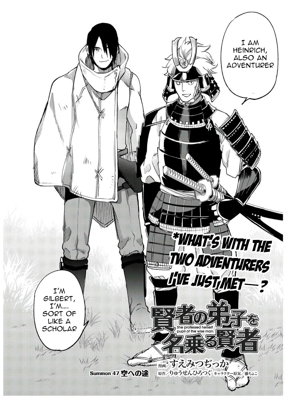 Kenja no Deshi wo Nanoru Kenja Chapter 47 page 2 - Chapter 47: On the way to the Gate to the Sky