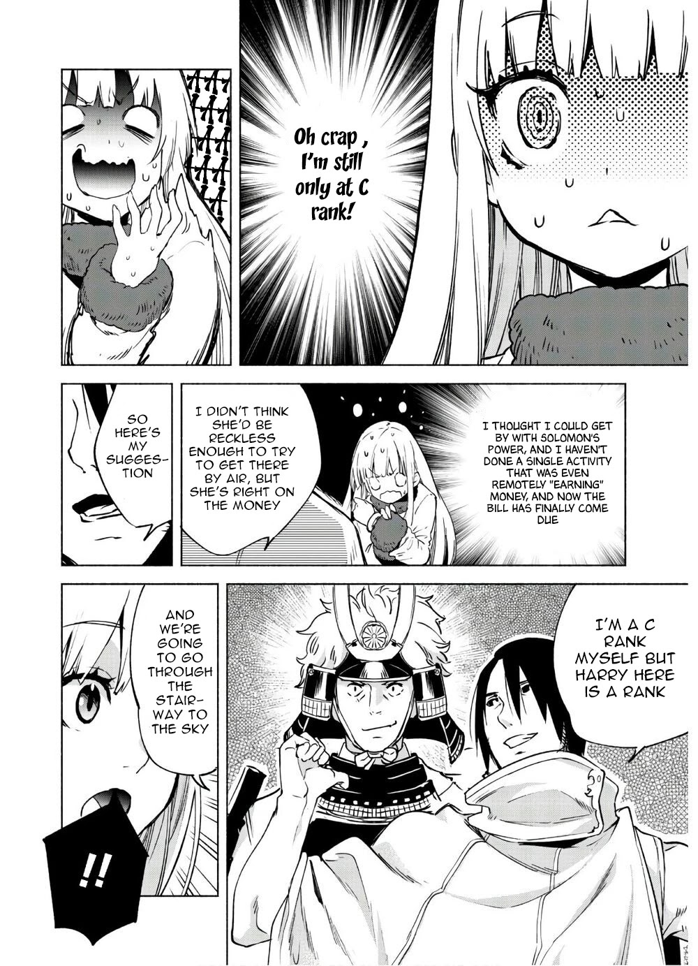 Kenja no Deshi wo Nanoru Kenja Chapter 47 page 4 - Chapter 47: On the way to the Gate to the Sky