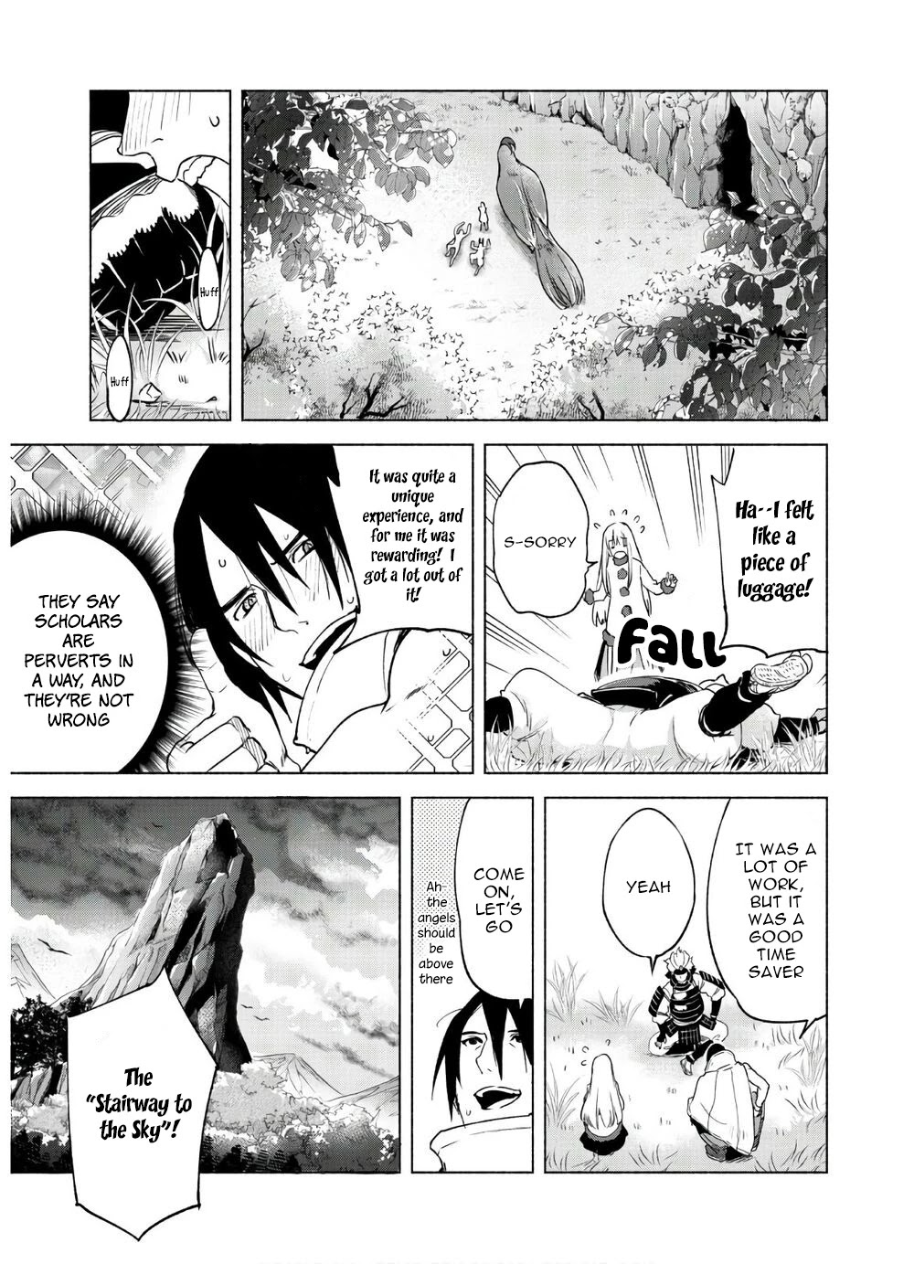 Kenja no Deshi wo Nanoru Kenja Chapter 47 page 9 - Chapter 47: On the way to the Gate to the Sky