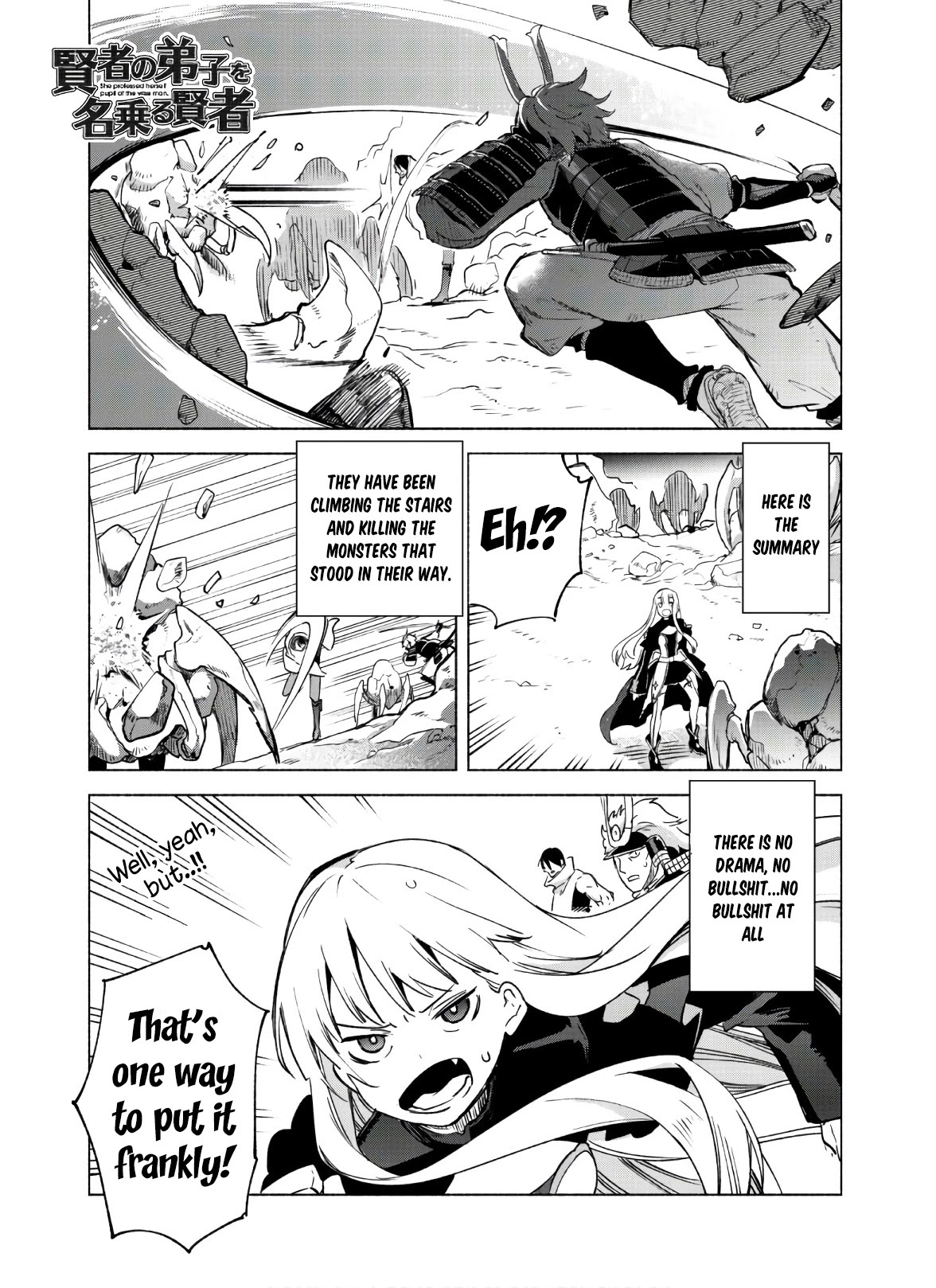 Kenja no Deshi wo Nanoru Kenja Chapter 48 page 1 - Chapter 48: The True Disciple of the Great Sage