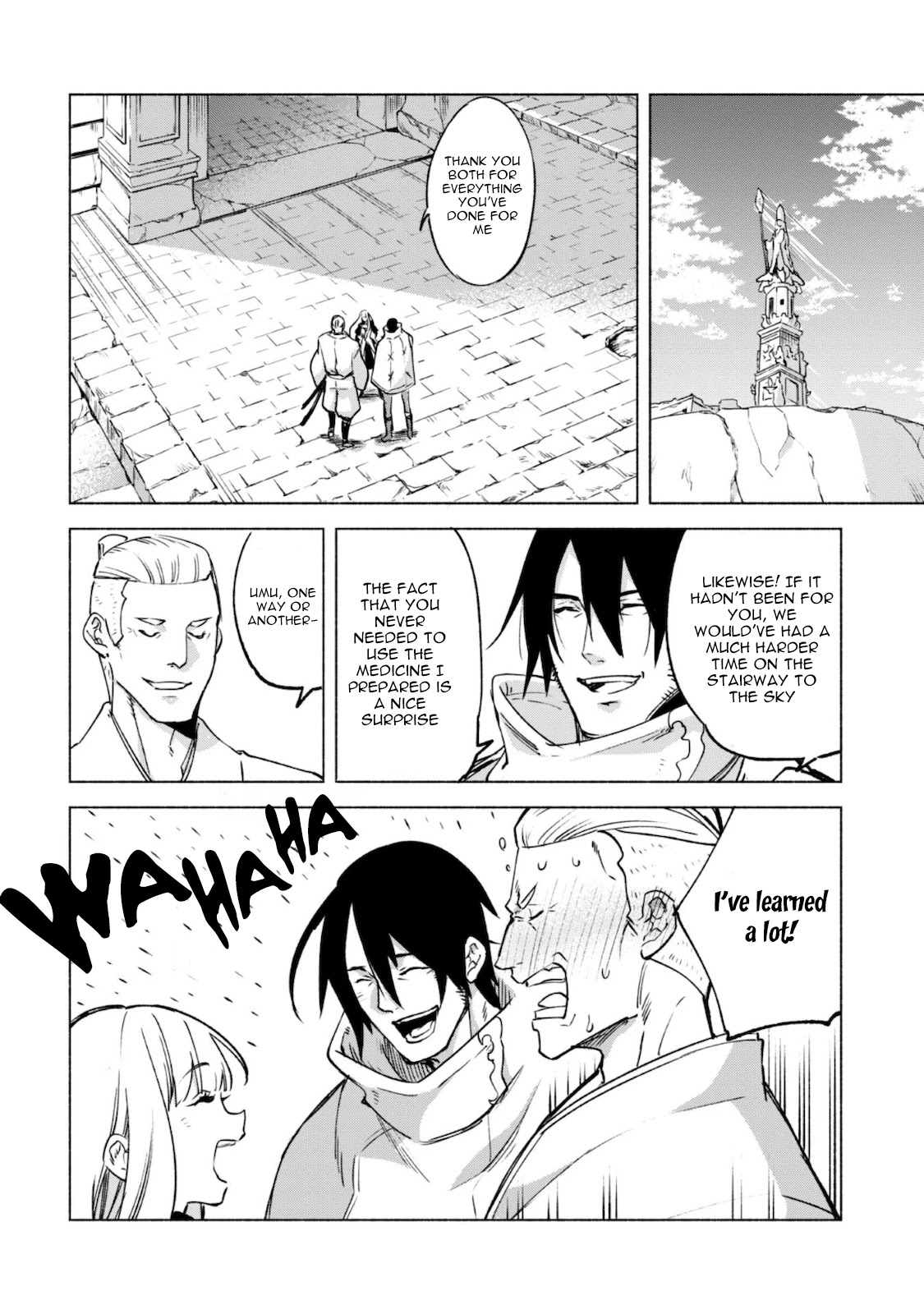 Kenja no Deshi wo Nanoru Kenja Chapter 50 page 19 - Chapter 50: Footprints on the Sky