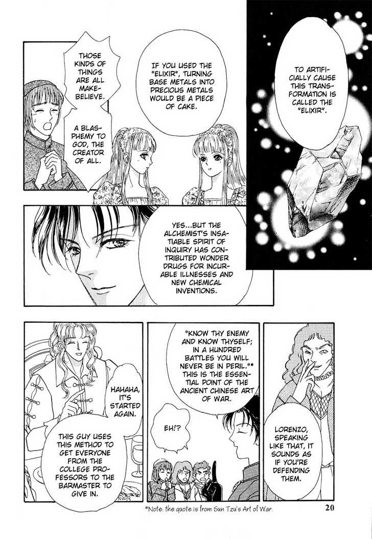 Kenja no Ishi Chapter 1.1 page 24 - Chapter 1.1: Goddess of Dawn and Dusk
