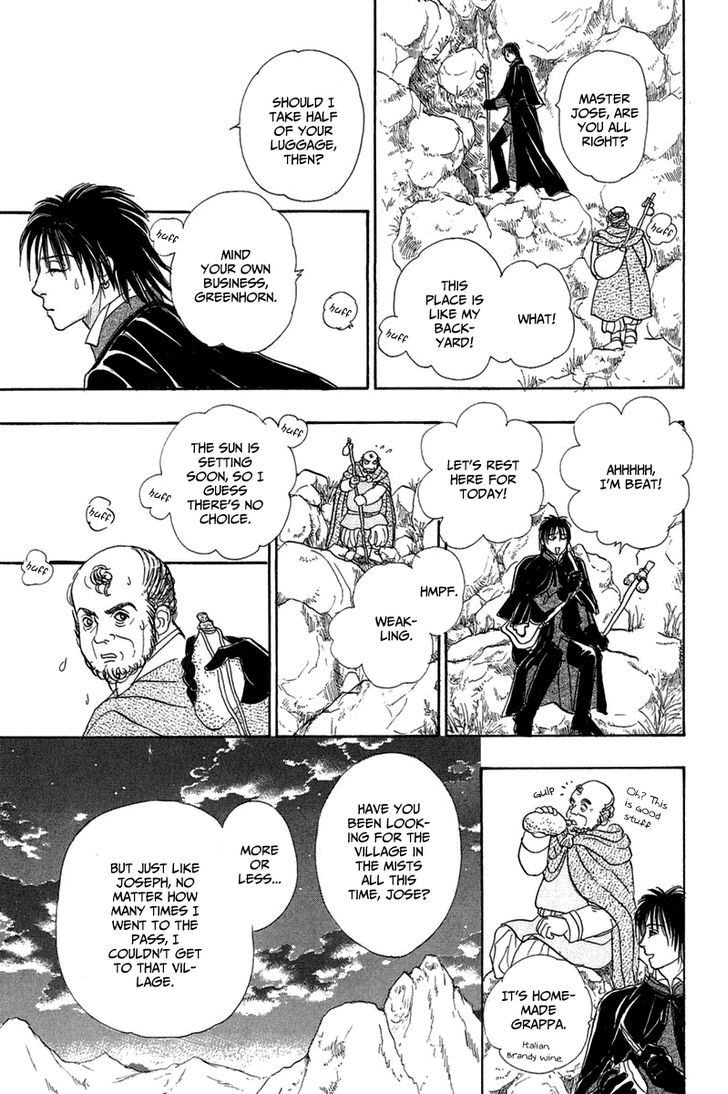 Kenja no Ishi Chapter 14 page 17 - Chapter 14: Traveler of a Thousand Nights