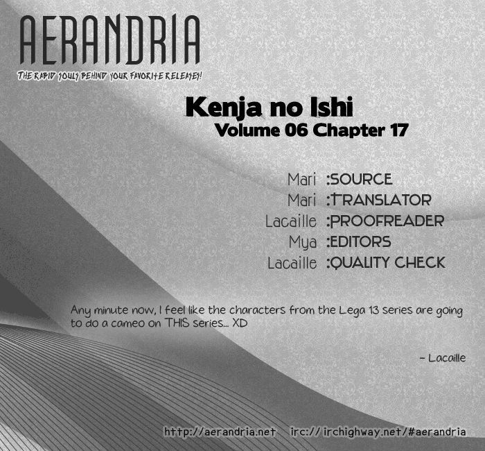 Kenja no Ishi Chapter 17 page 4 - Chapter 17: The Scars Of Eden 1