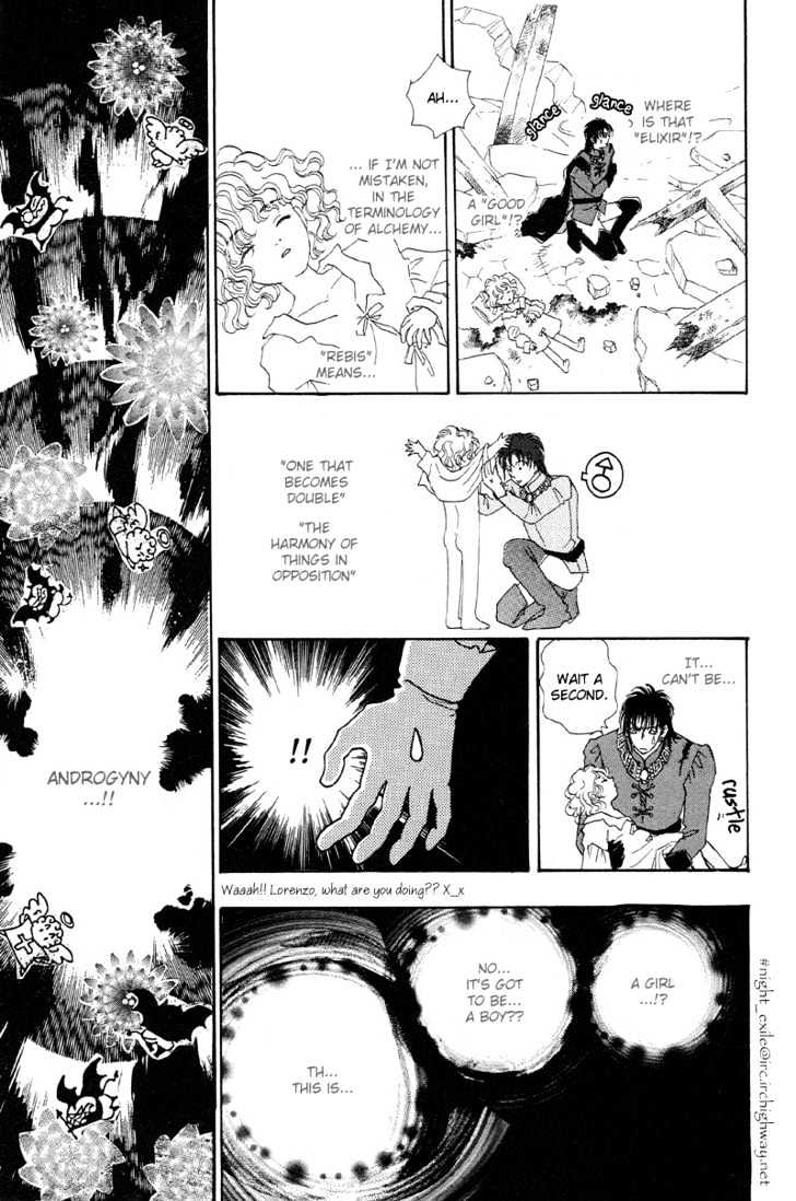 Kenja no Ishi Chapter 3 page 41 - Chapter 3: Abandoned Gardan of Amber