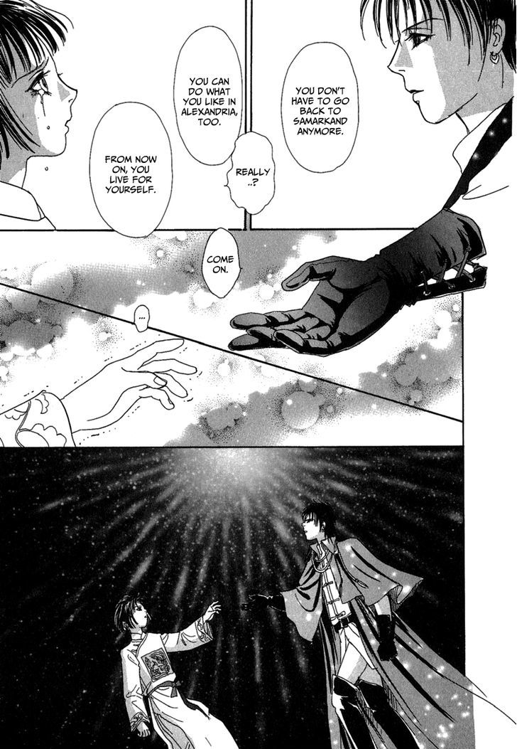 Kenja no Ishi Chapter 8 page 59 - Chapter 8: At the End of the Golden Sands,Beyond the Silver Waves