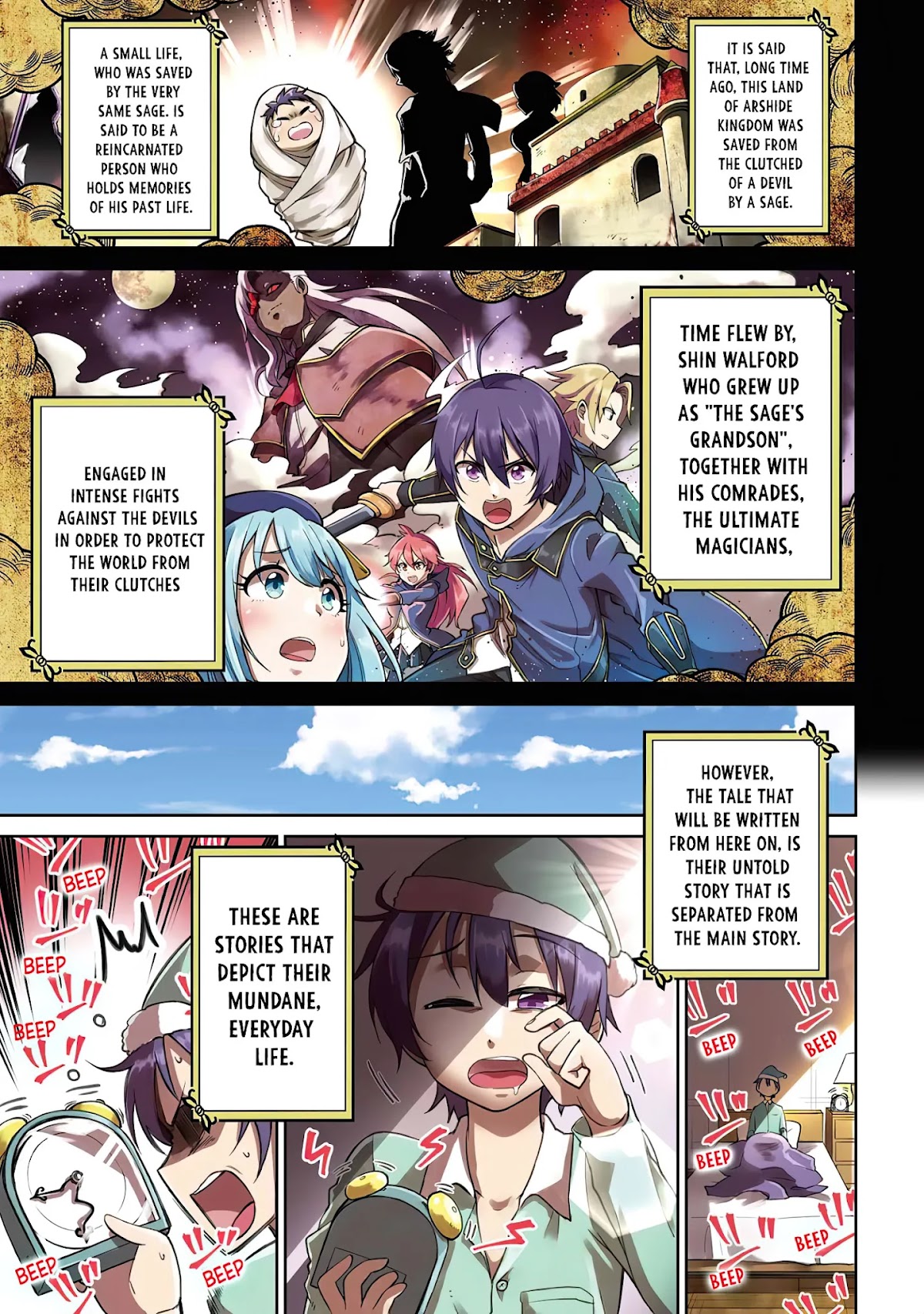 Kenja no Mago SS Chapter 1 page 2 - Chapter 1: A Fated Someone