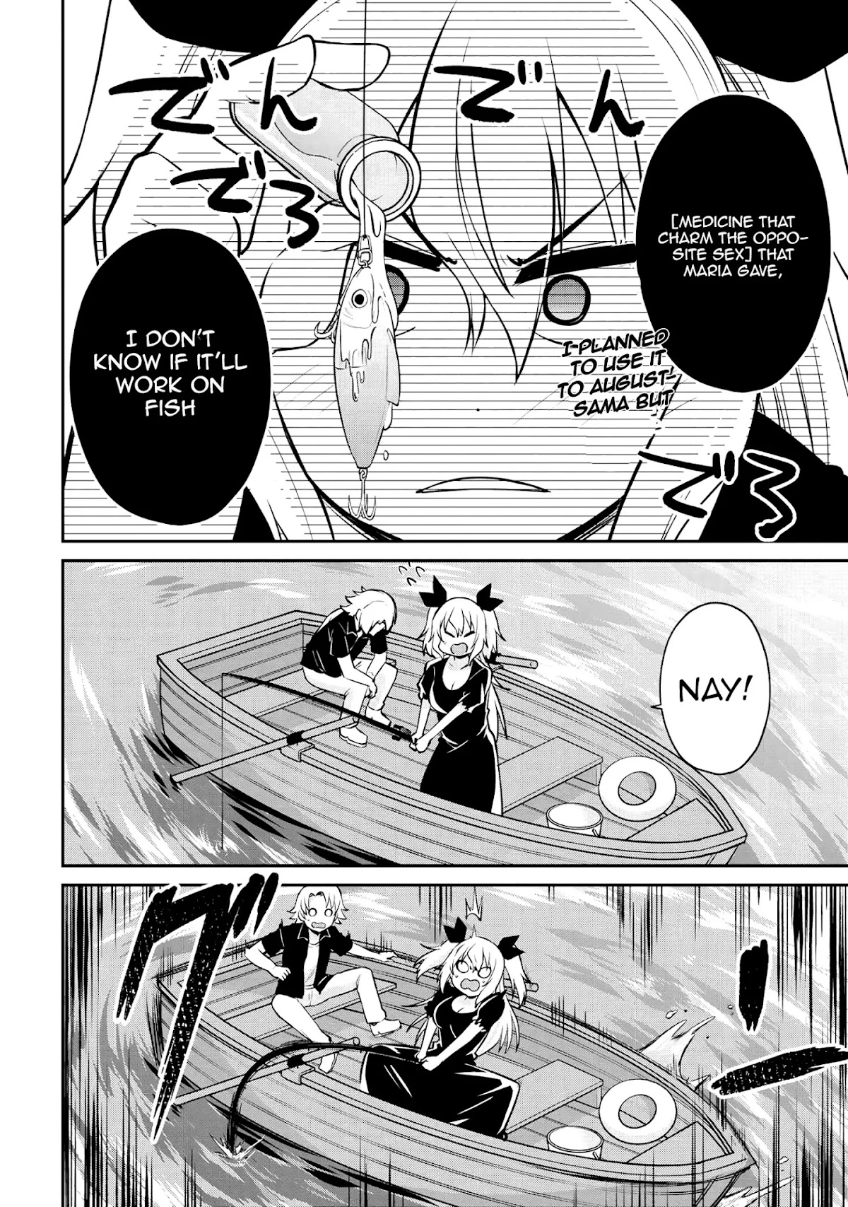 Kenja no Mago SS Chapter 12 page 13 - Chapter 12: First Fishing