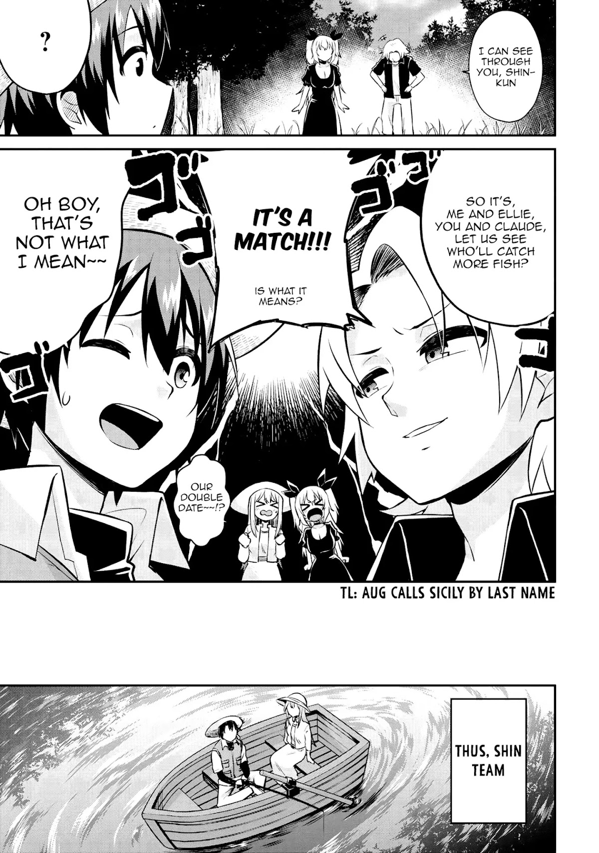 Kenja no Mago SS Chapter 12 page 6 - Chapter 12: First Fishing