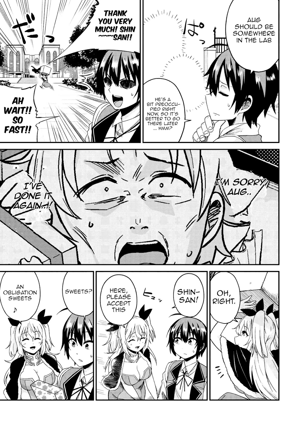 Kenja no Mago SS Chapter 18 page 10 - Chapter 18: A Sacred Day