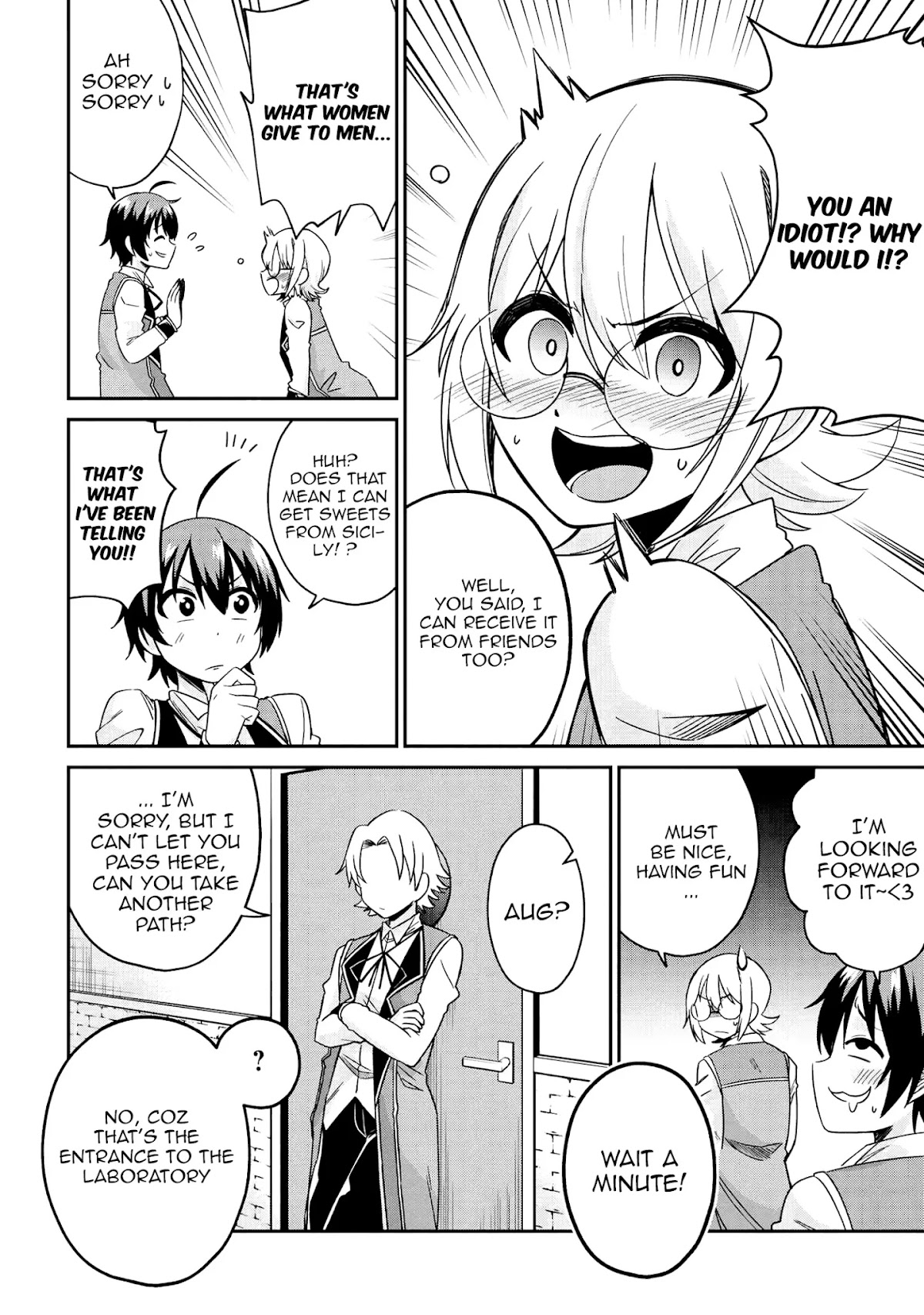 Kenja no Mago SS Chapter 18 page 3 - Chapter 18: A Sacred Day