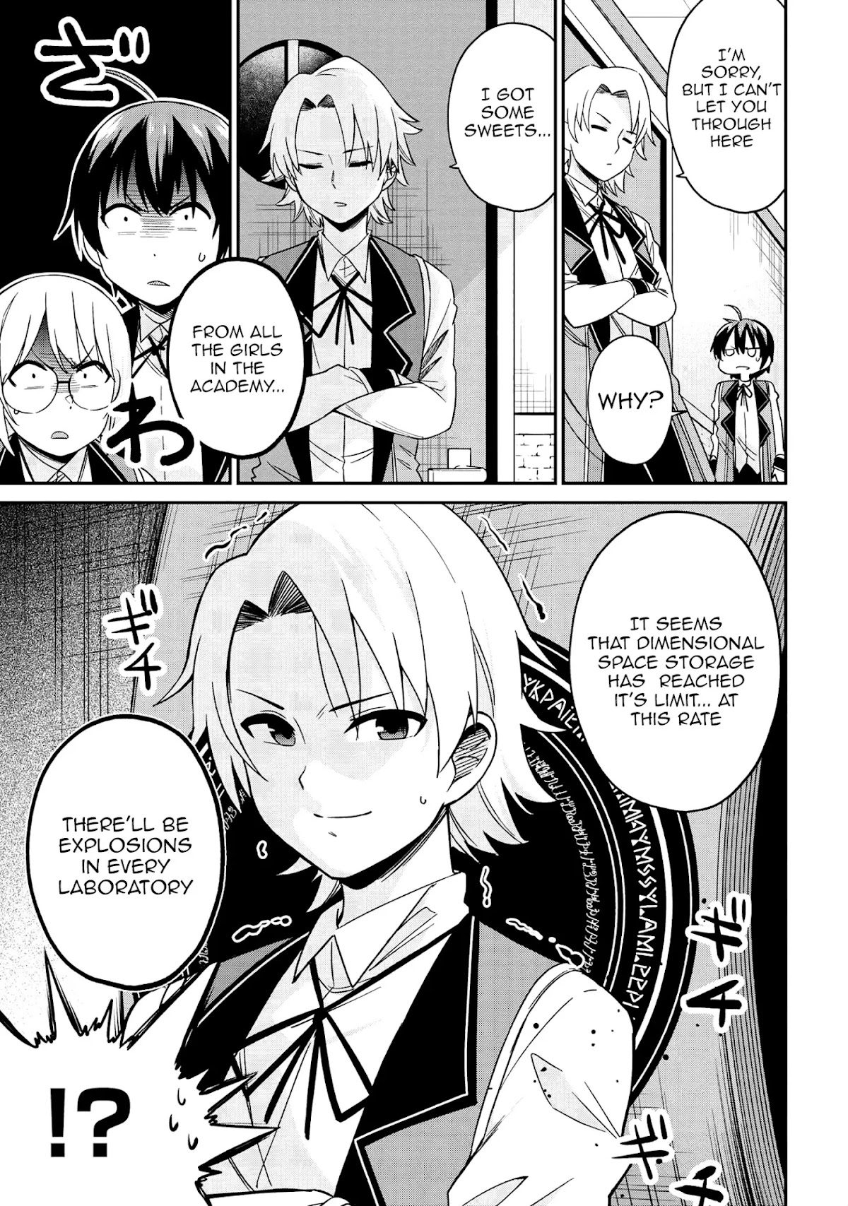 Kenja no Mago SS Chapter 18 page 4 - Chapter 18: A Sacred Day
