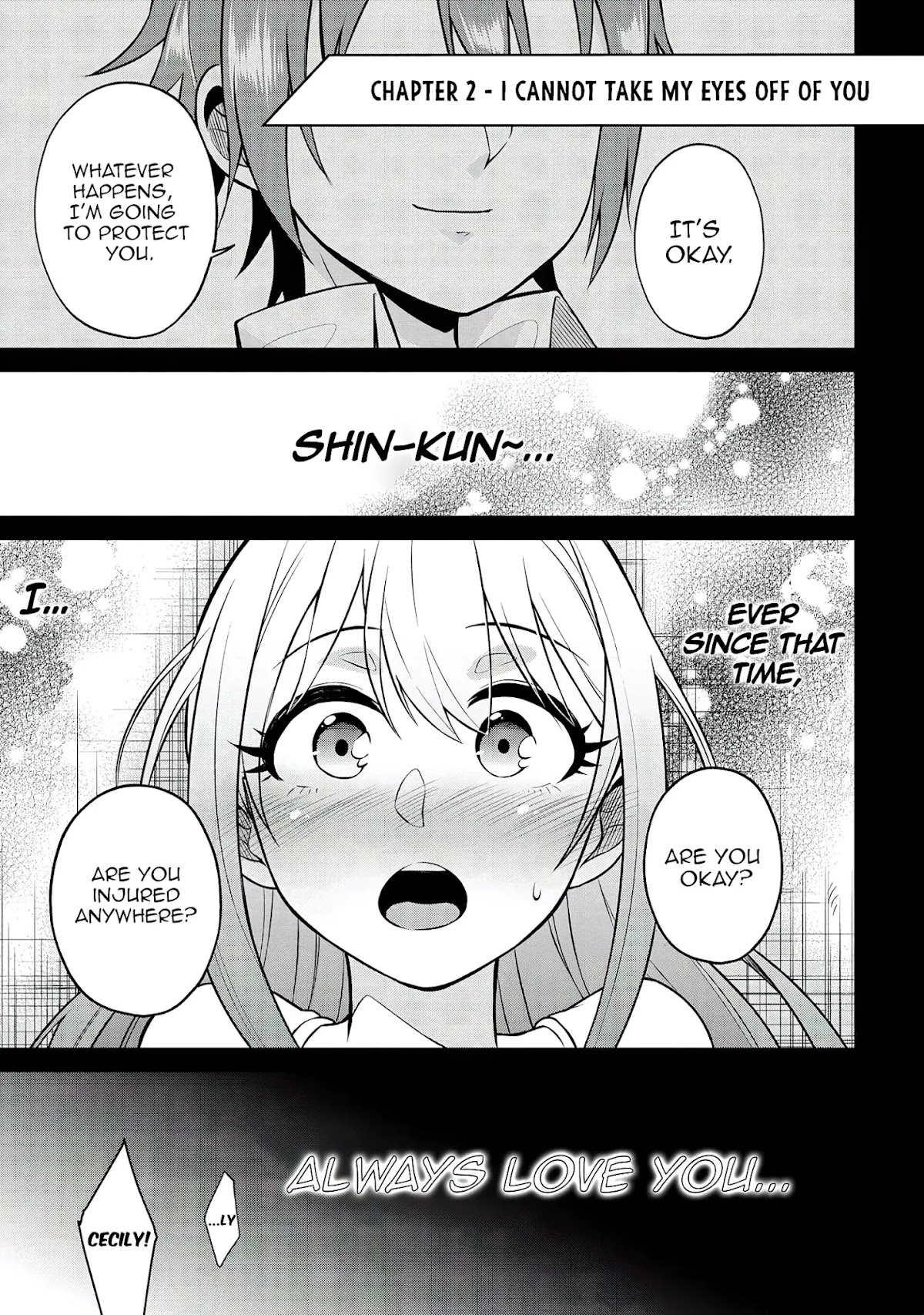 Kenja no Mago SS Chapter 2 page 2 - Chapter 2: I cannot take my eyes of you