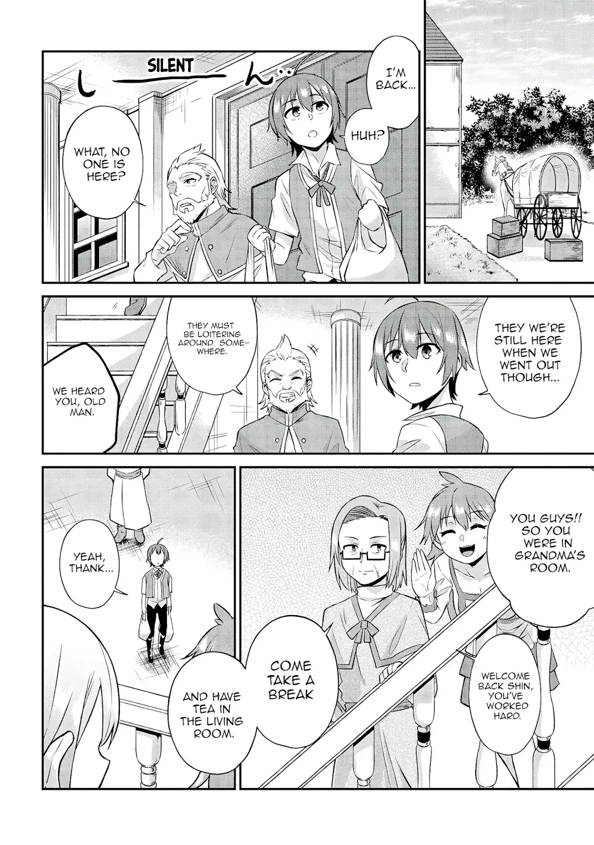 Kenja no Mago SS Chapter 2 page 5 - Chapter 2: I cannot take my eyes of you
