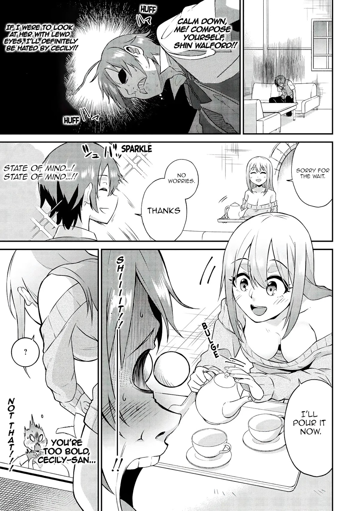 Kenja no Mago SS Chapter 2 page 8 - Chapter 2: I cannot take my eyes of you