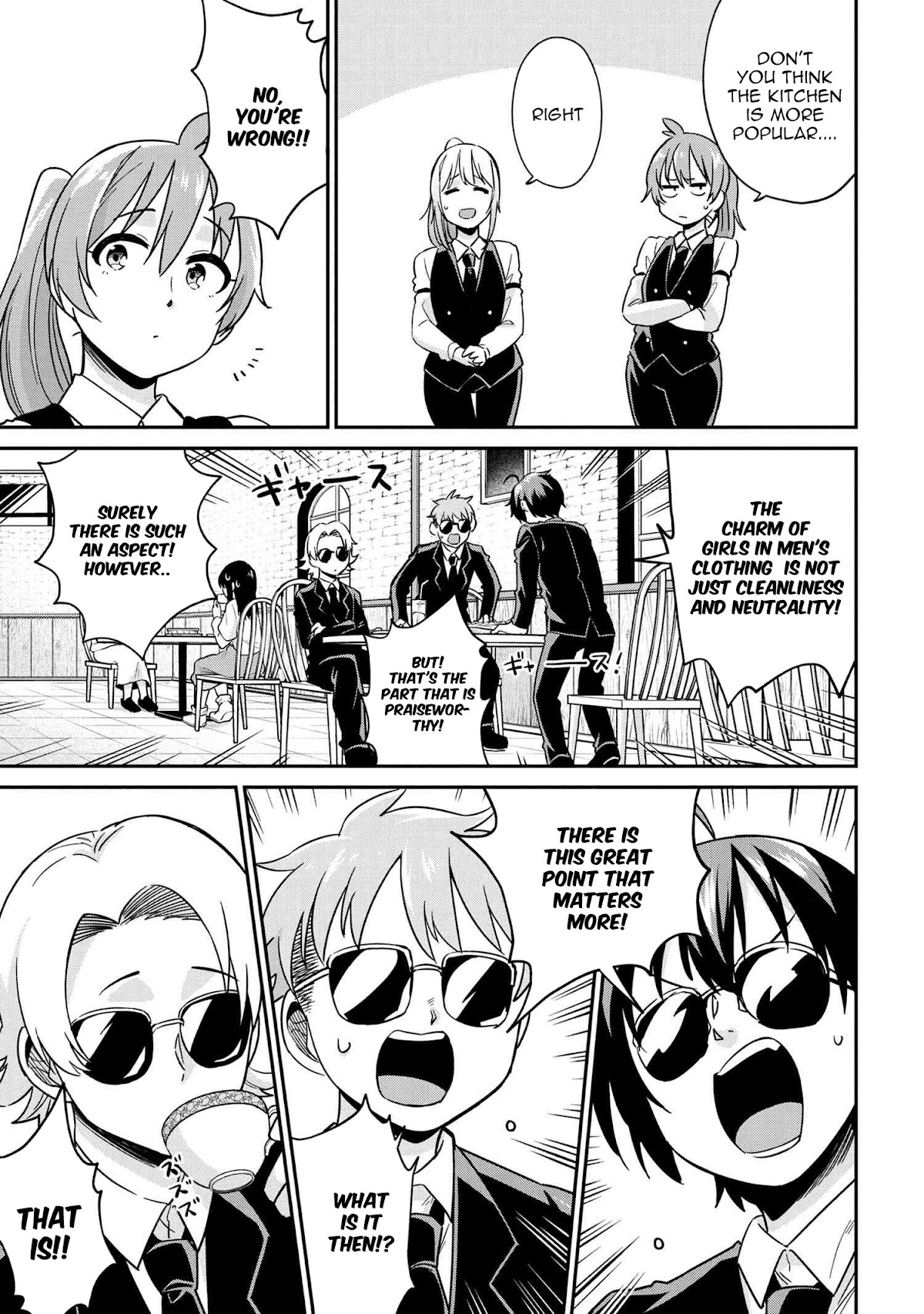 Kenja no Mago SS Chapter 24 page 14 - Chapter 24: Cosplayers