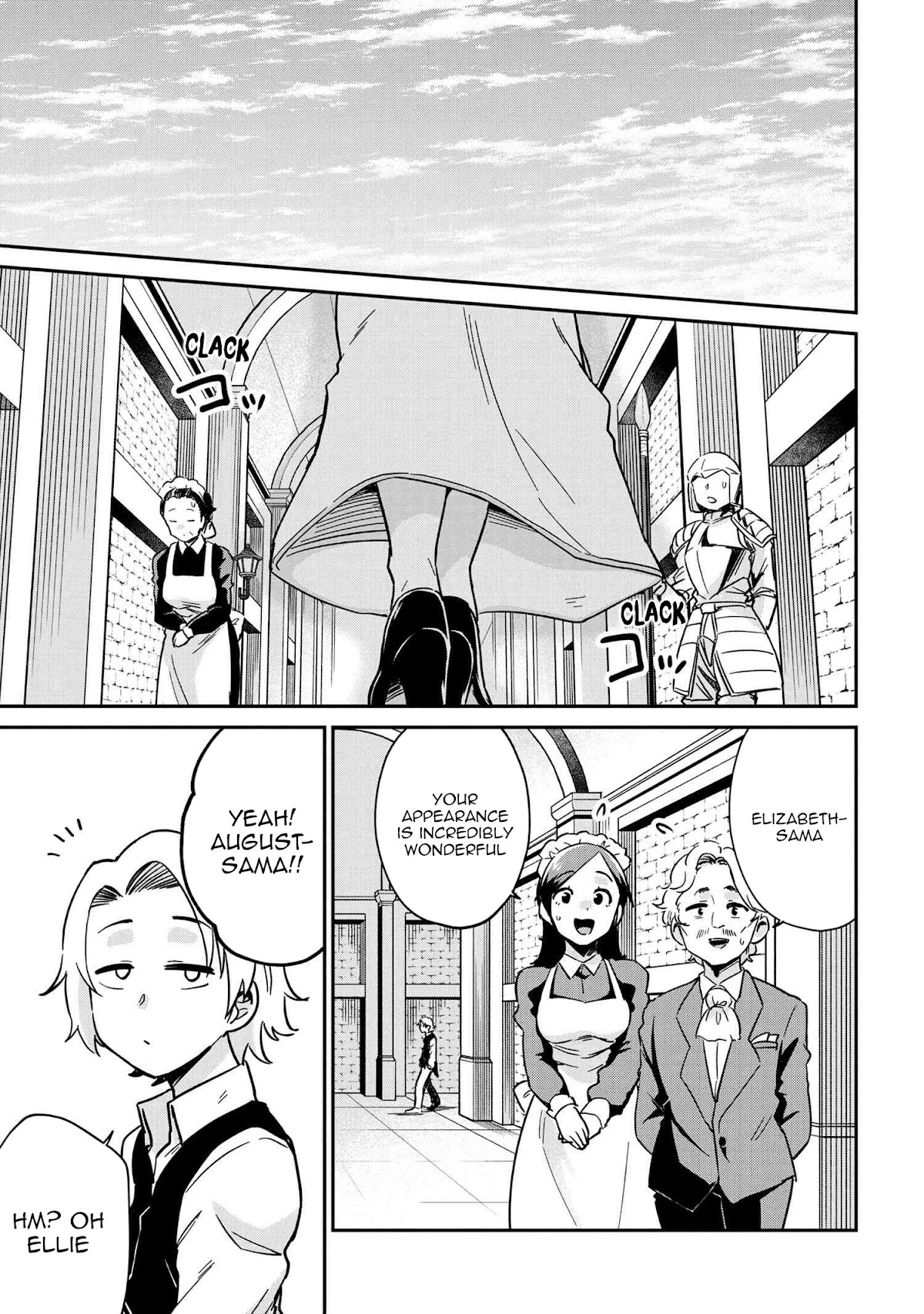 Kenja no Mago SS Chapter 25 page 8 - Chapter 25: Is Hair and Make-up Difficult