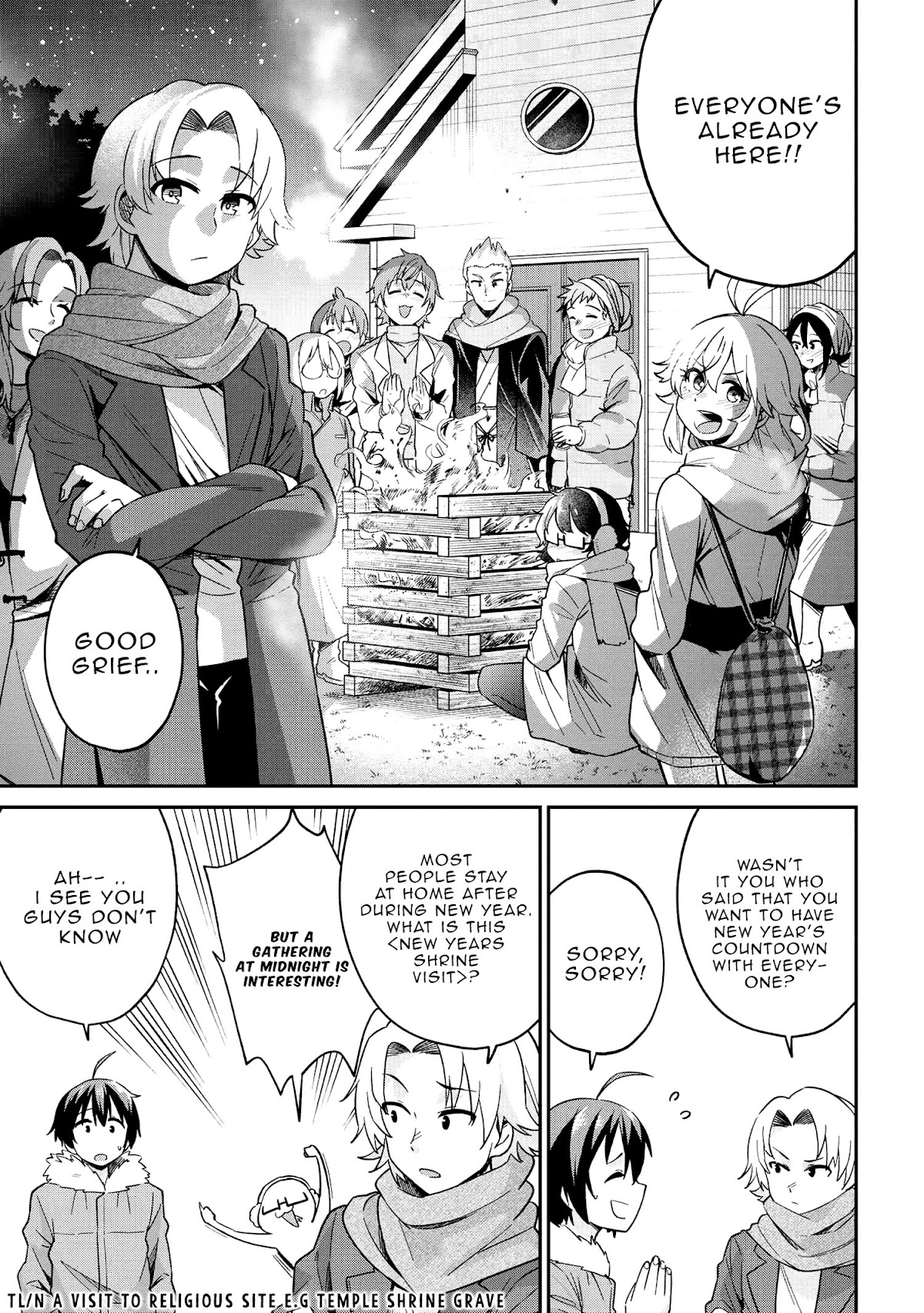 Kenja no Mago SS Chapter 27 page 4 - Chapter 27: New Year Countdown with Everyone