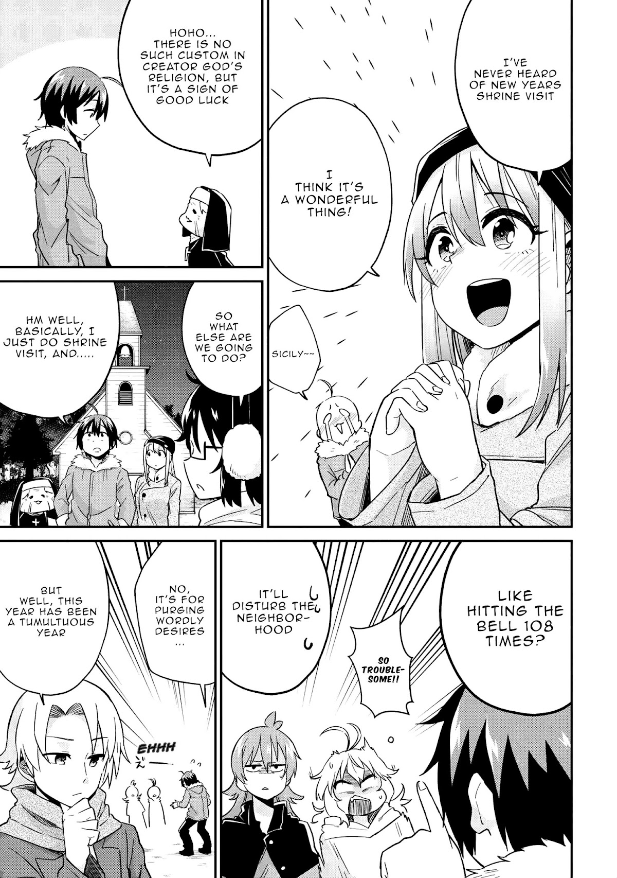 Kenja no Mago SS Chapter 27 page 6 - Chapter 27: New Year Countdown with Everyone