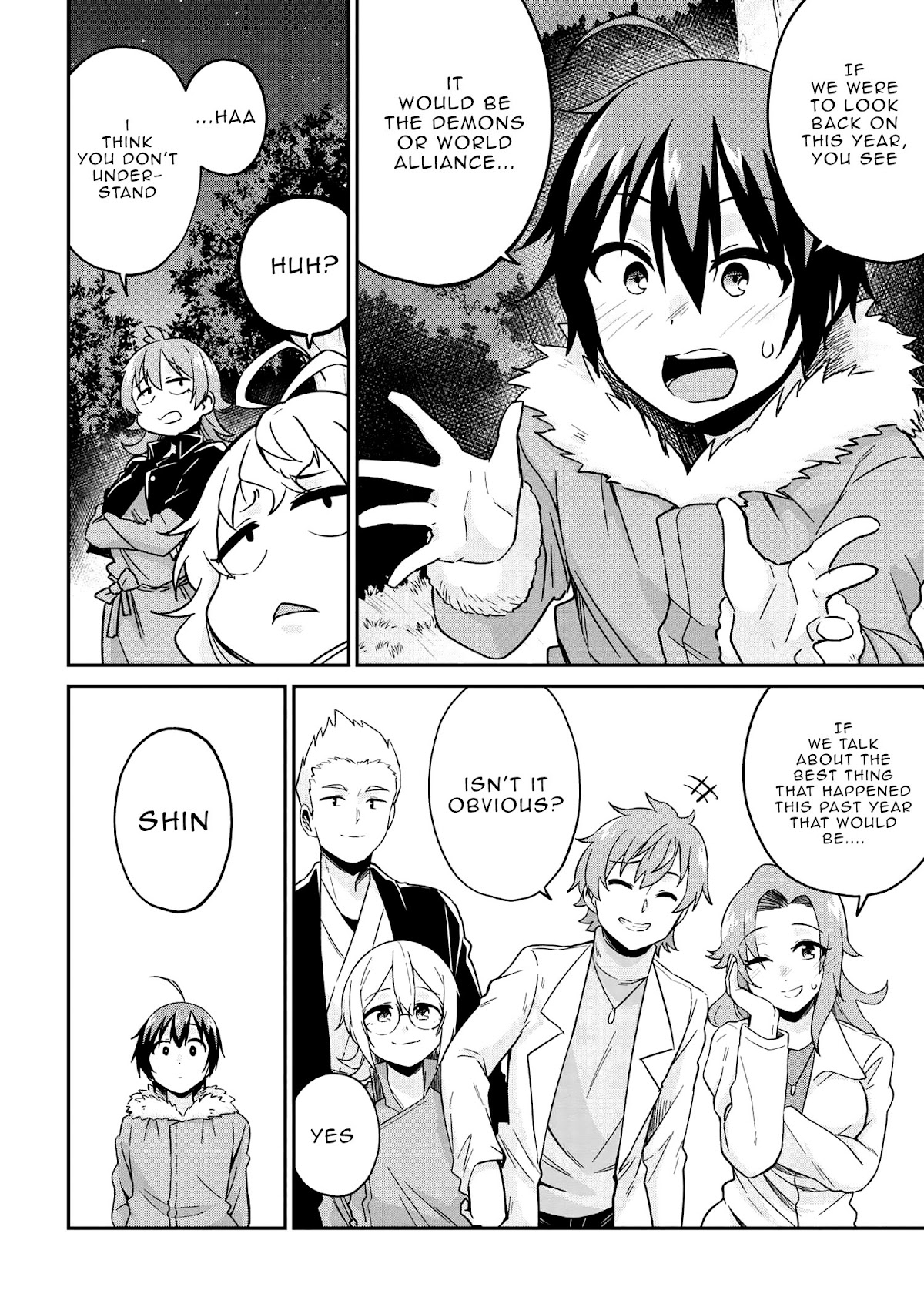 Kenja no Mago SS Chapter 27 page 9 - Chapter 27: New Year Countdown with Everyone