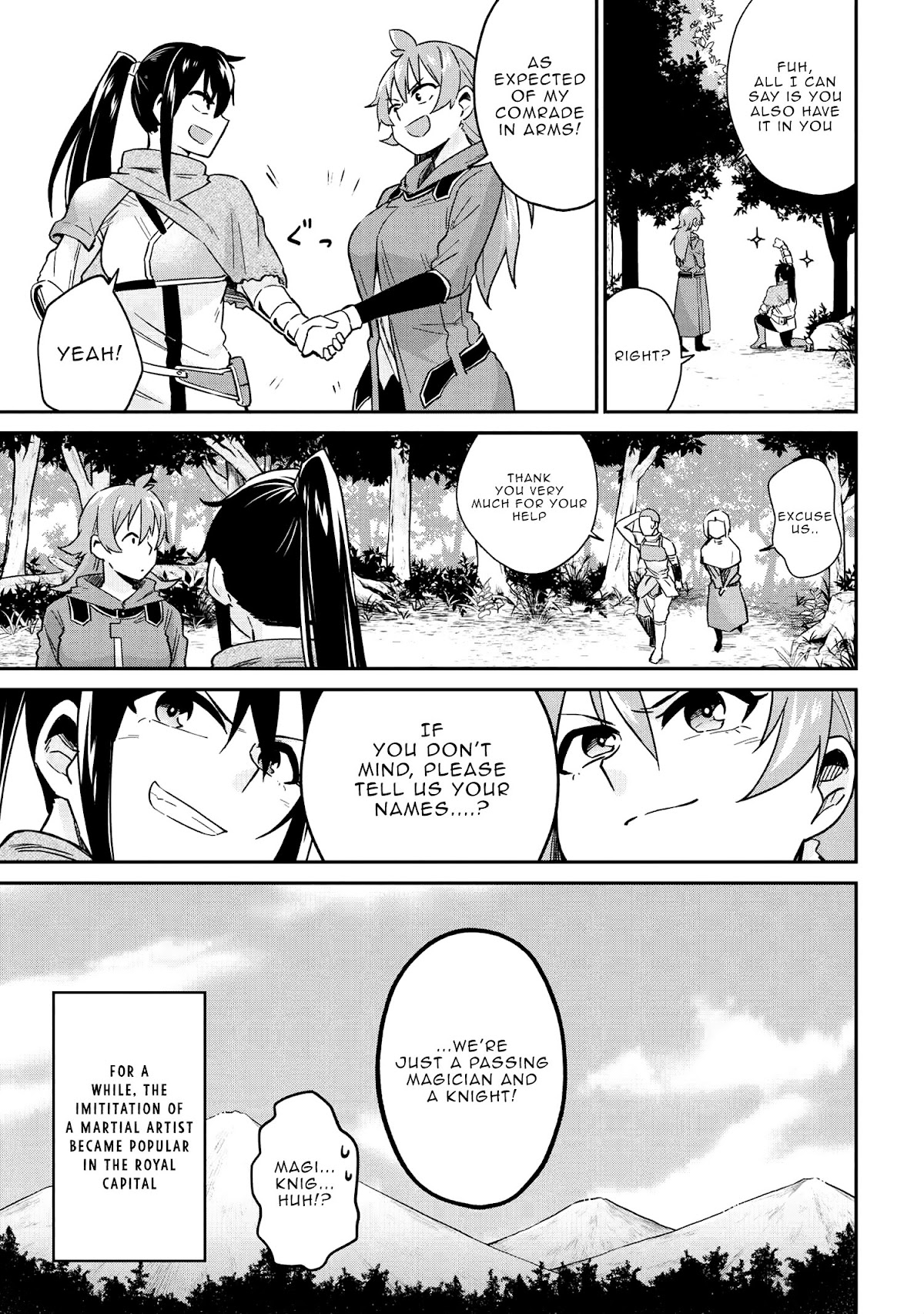 Kenja no Mago SS Chapter 28 page 10 - Chapter 28: Suddenly A Rival?