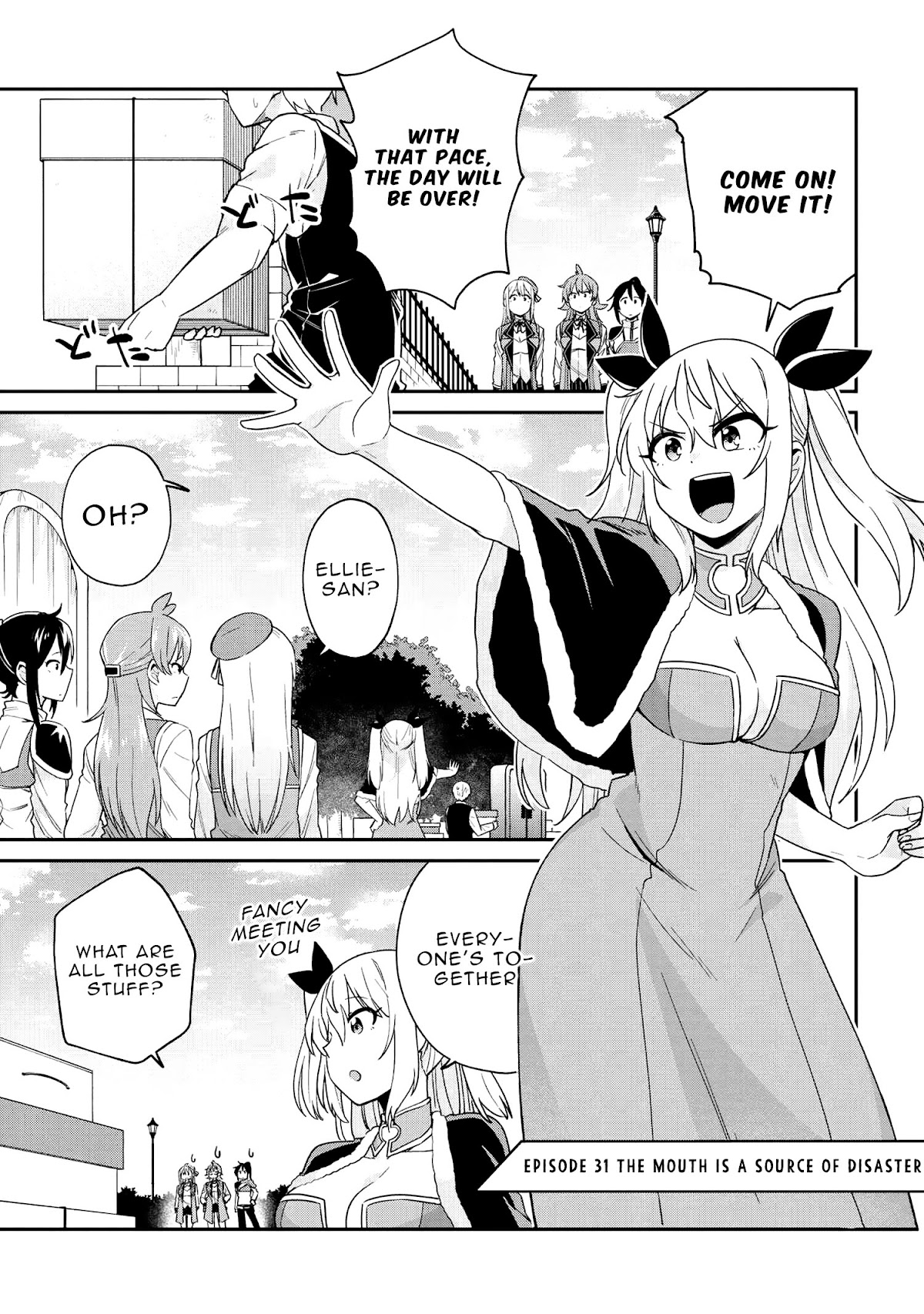 Kenja no Mago SS Chapter 31 page 2 - Chapter 31: The Mouth is the Source of Disaster