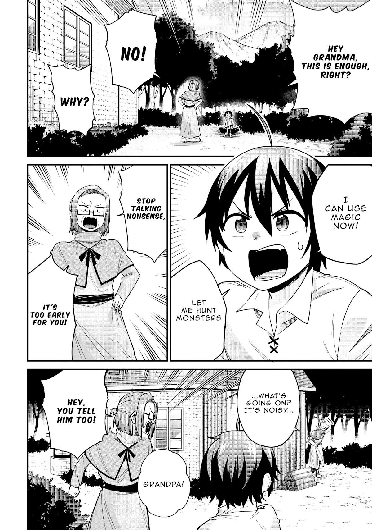 Kenja no Mago SS Chapter 32 page 5 - Chapter 32: Show me your Power!