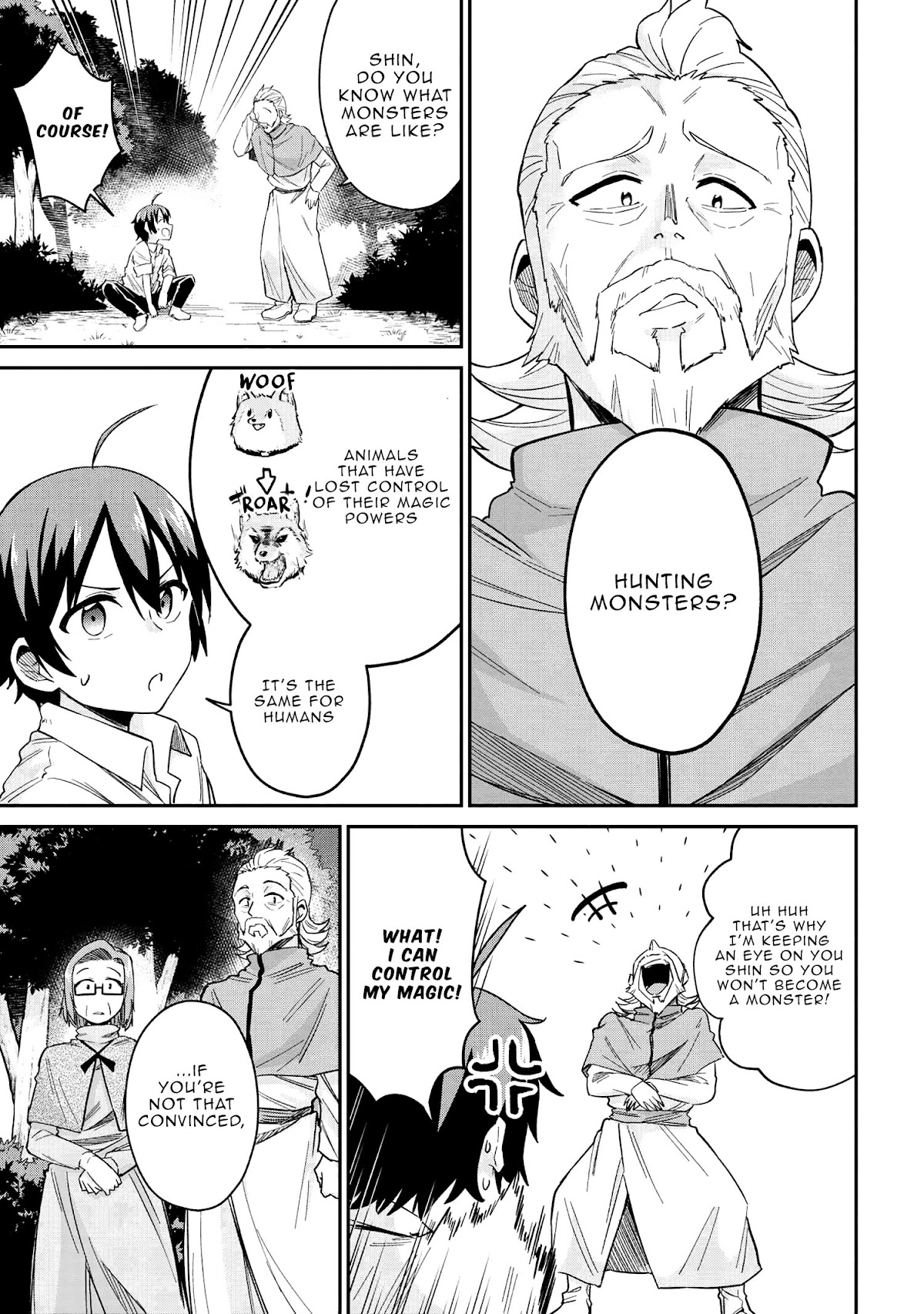 Kenja no Mago SS Chapter 32 page 6 - Chapter 32: Show me your Power!