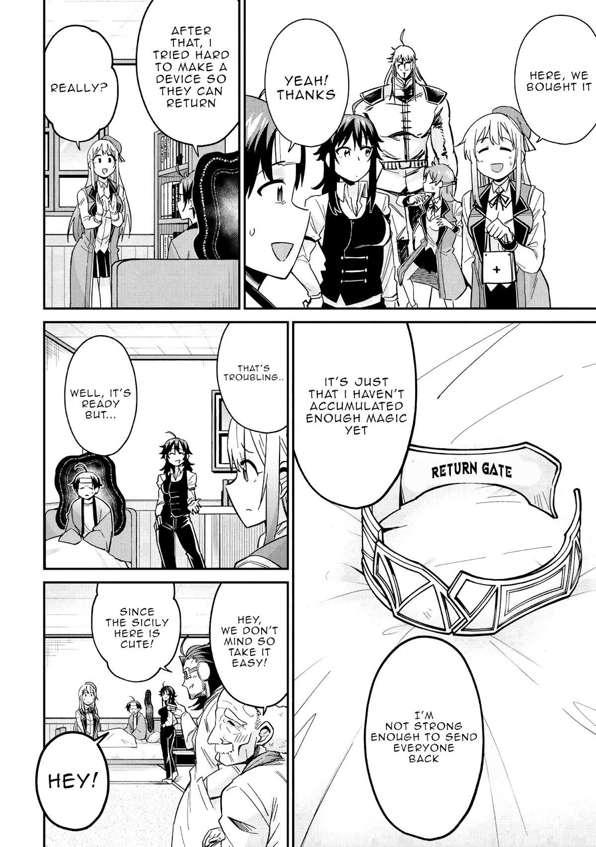 Kenja no Mago SS Chapter 33 page 13 - Chapter 33: O' World, This is Shin!