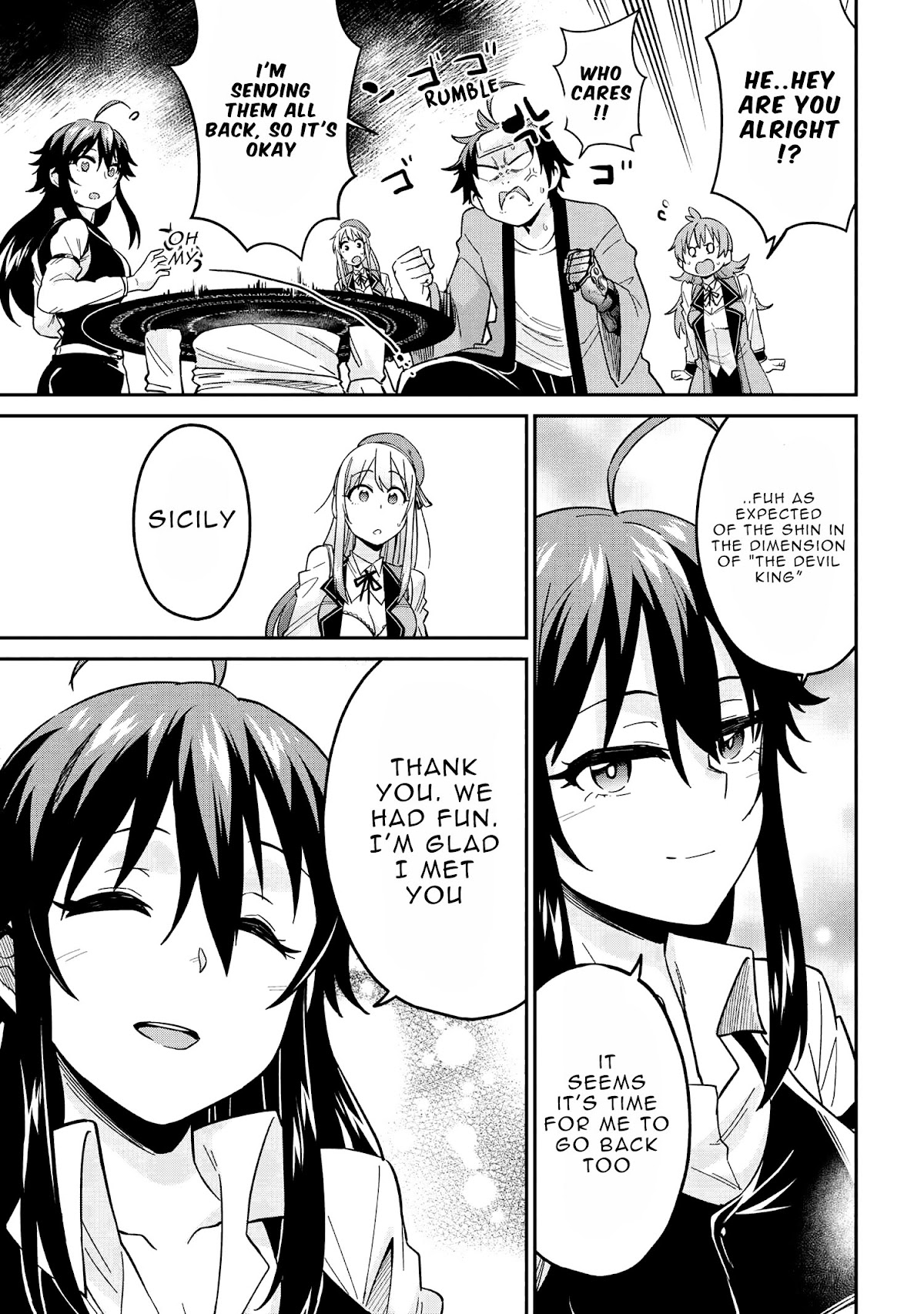 Kenja no Mago SS Chapter 33 page 18 - Chapter 33: O' World, This is Shin!