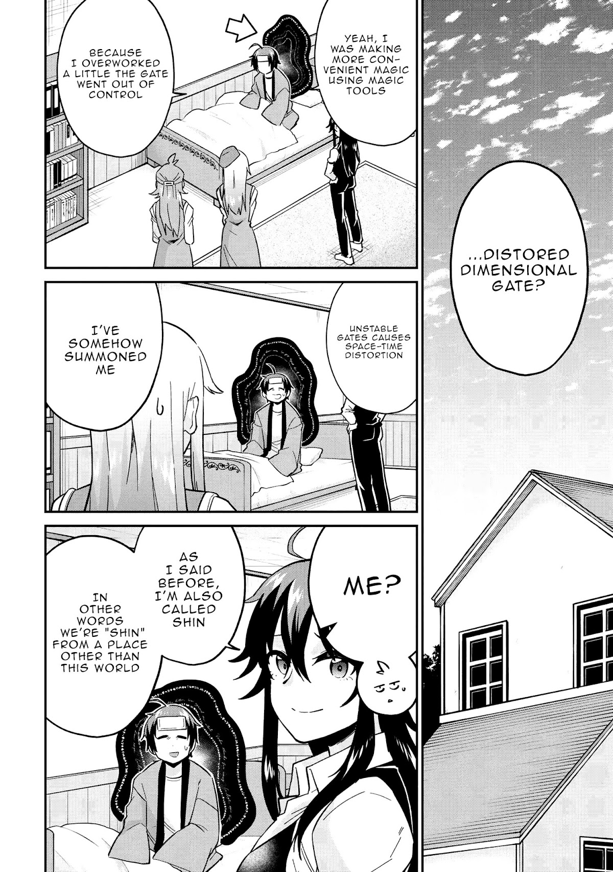 Kenja no Mago SS Chapter 33 page 9 - Chapter 33: O' World, This is Shin!