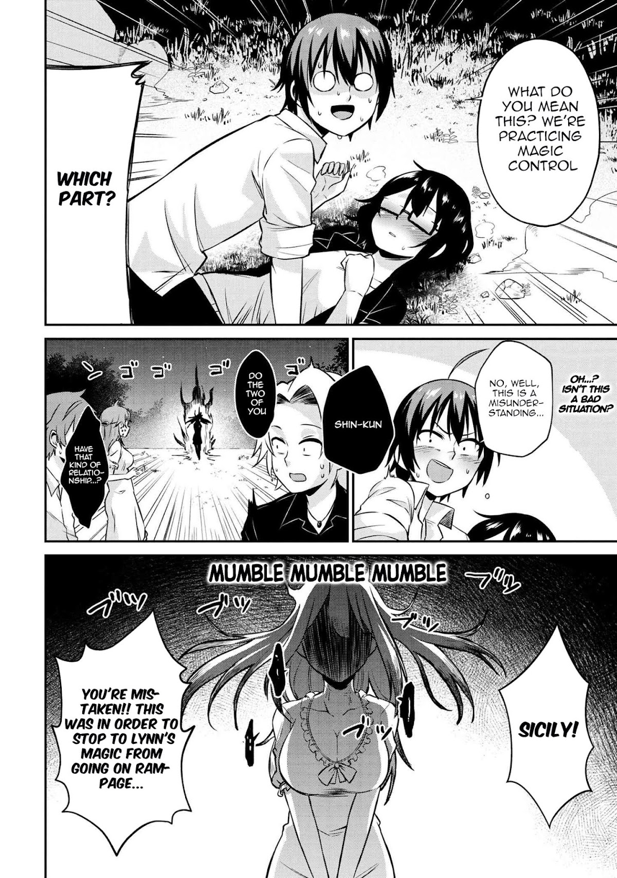 Kenja no Mago SS Chapter 4 page 13 - Chapter 4: Rampage Girl