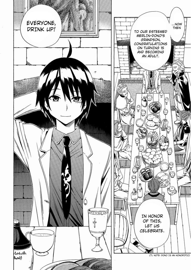 Kenja no Mago Chapter 1.2 page 9 - Chapter 1.2