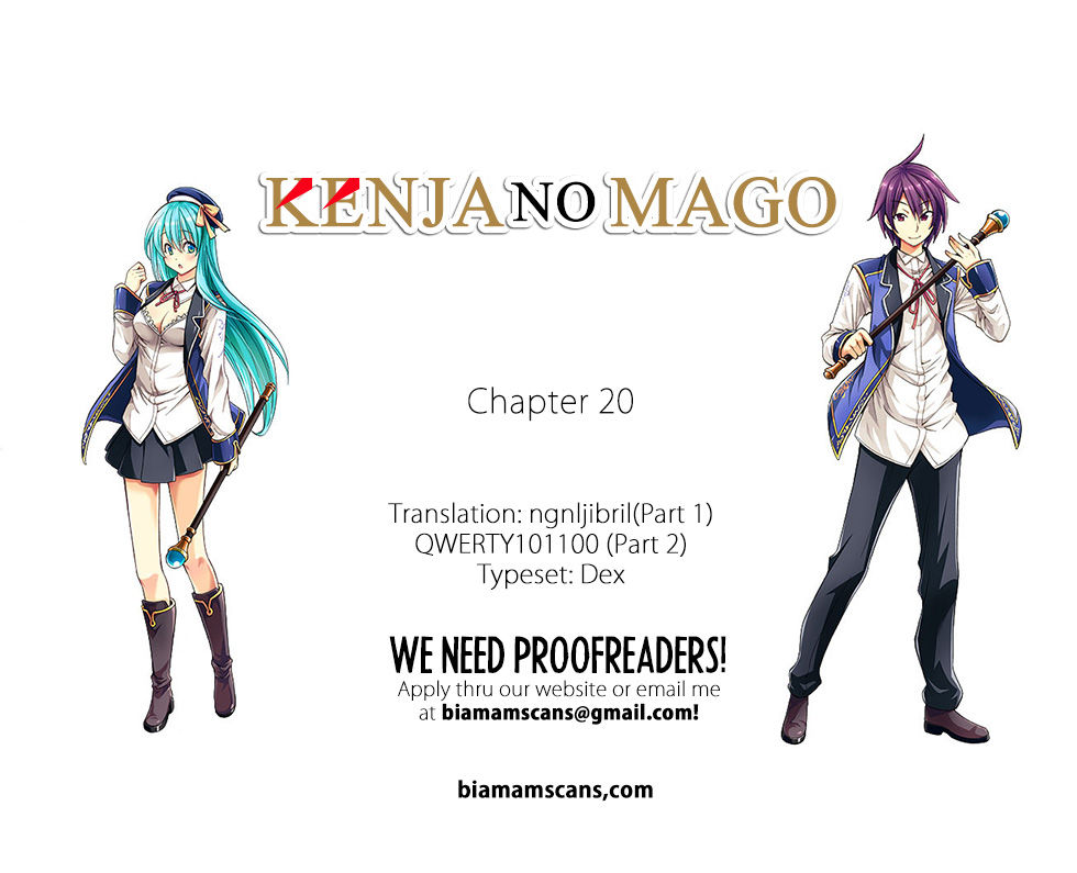 Kenja no Mago Chapter 20 page 1 - Chapter 20