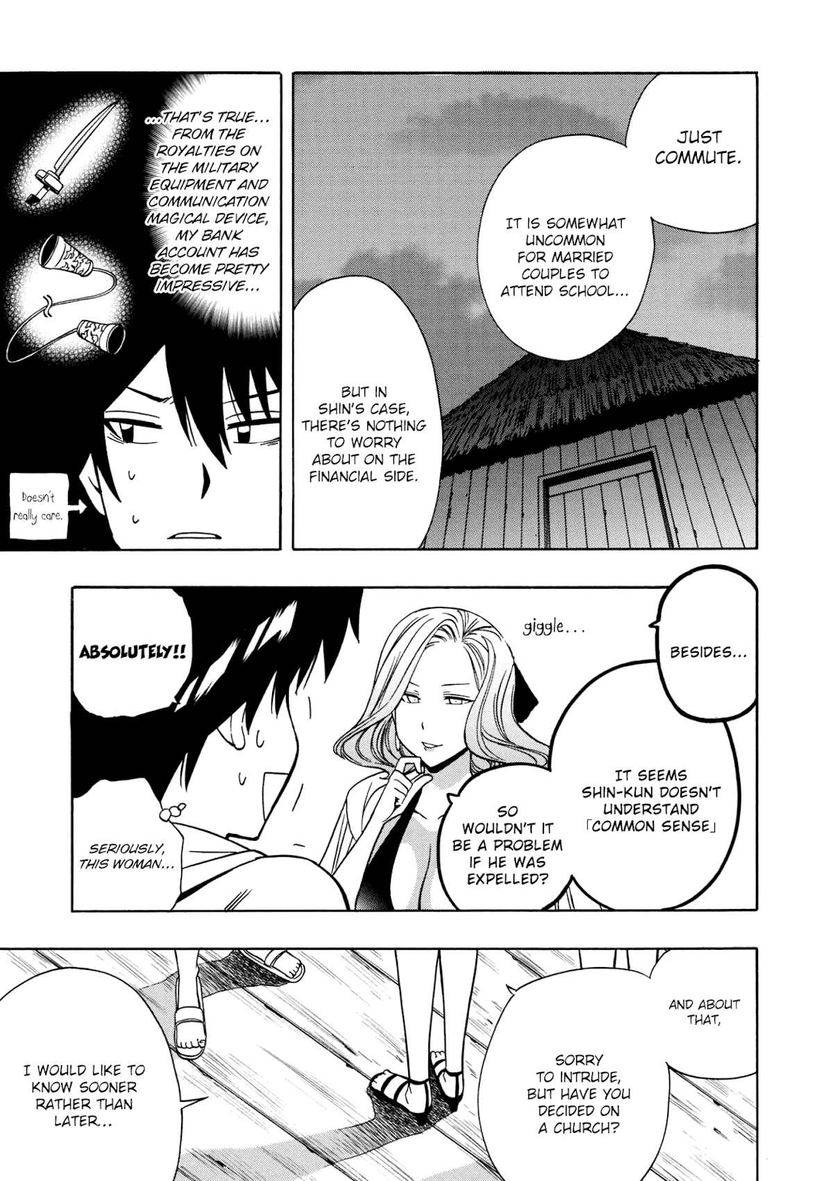 Kenja no Mago Chapter 27 page 11 - Chapter 27