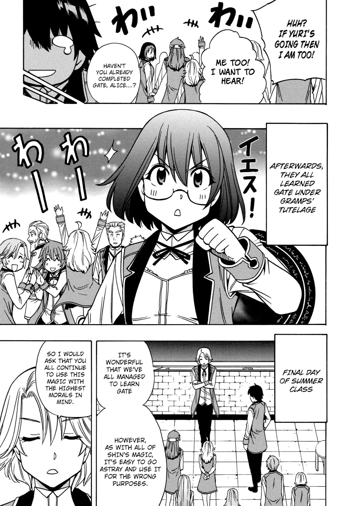 Kenja no Mago Chapter 28 page 36 - Chapter 28