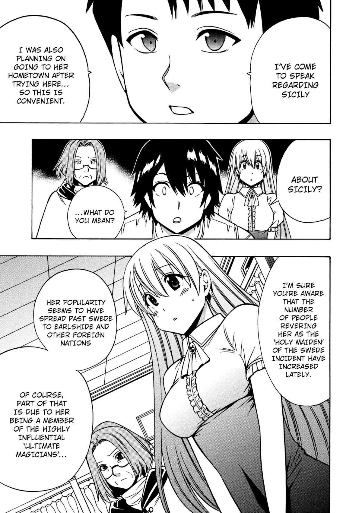 Kenja no Mago Chapter 28 page 4 - Chapter 28