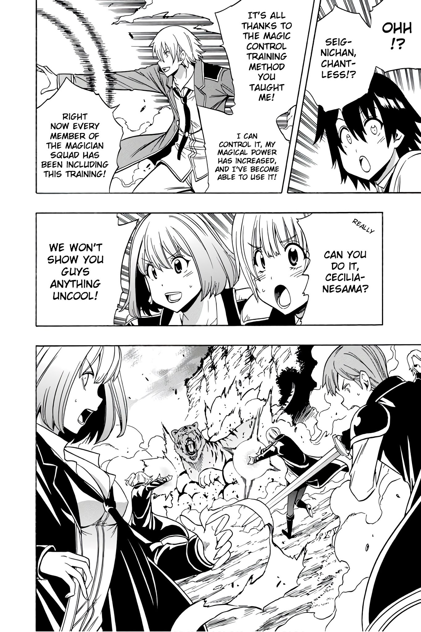 Kenja no Mago Chapter 35 page 38 - Chapter 35