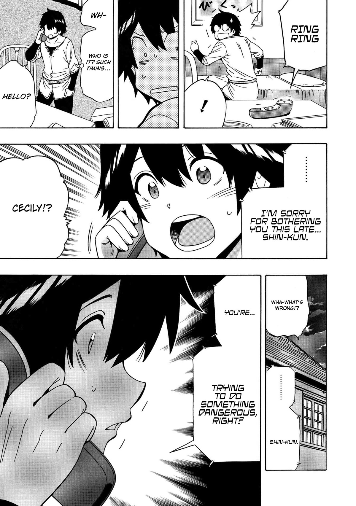 Kenja no Mago Chapter 71 page 36 - Chapter 71