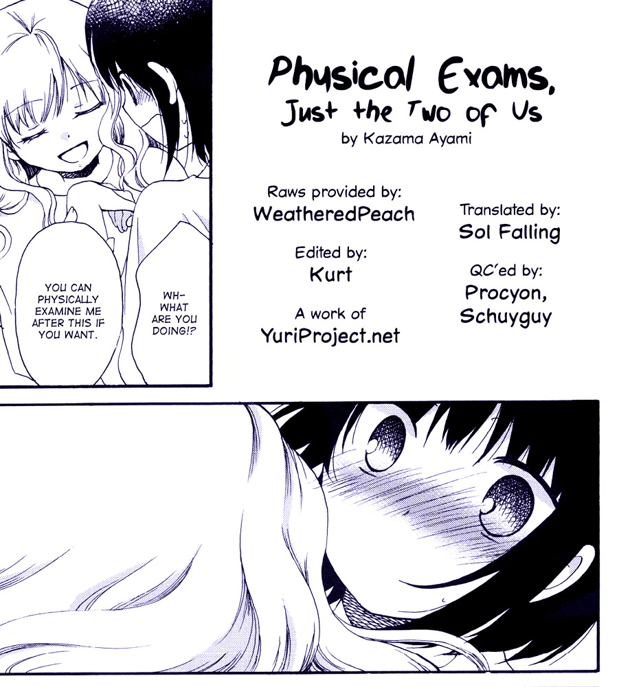 Kenkou Shinda Futarikiri Chapter 0 page 25 - Chapter 0 : Physical Exams, Just the Two of Us [Oneshot]