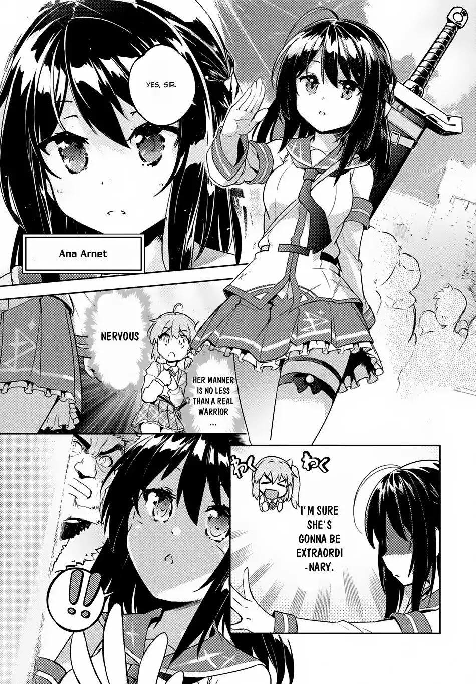 Kenshi o Mezashite Nyūgaku Shitanoni Mahō Tekisei 9999 Nandesukedo!? Chapter 1 page 13 - Chapter 1