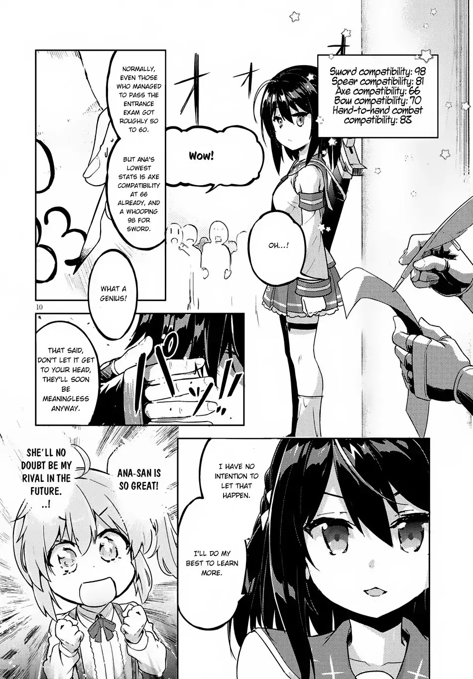 Kenshi o Mezashite Nyūgaku Shitanoni Mahō Tekisei 9999 Nandesukedo!? Chapter 1 page 14 - Chapter 1