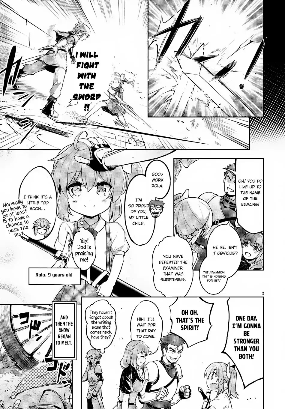 Kenshi o Mezashite Nyūgaku Shitanoni Mahō Tekisei 9999 Nandesukedo!? Chapter 1 page 7 - Chapter 1