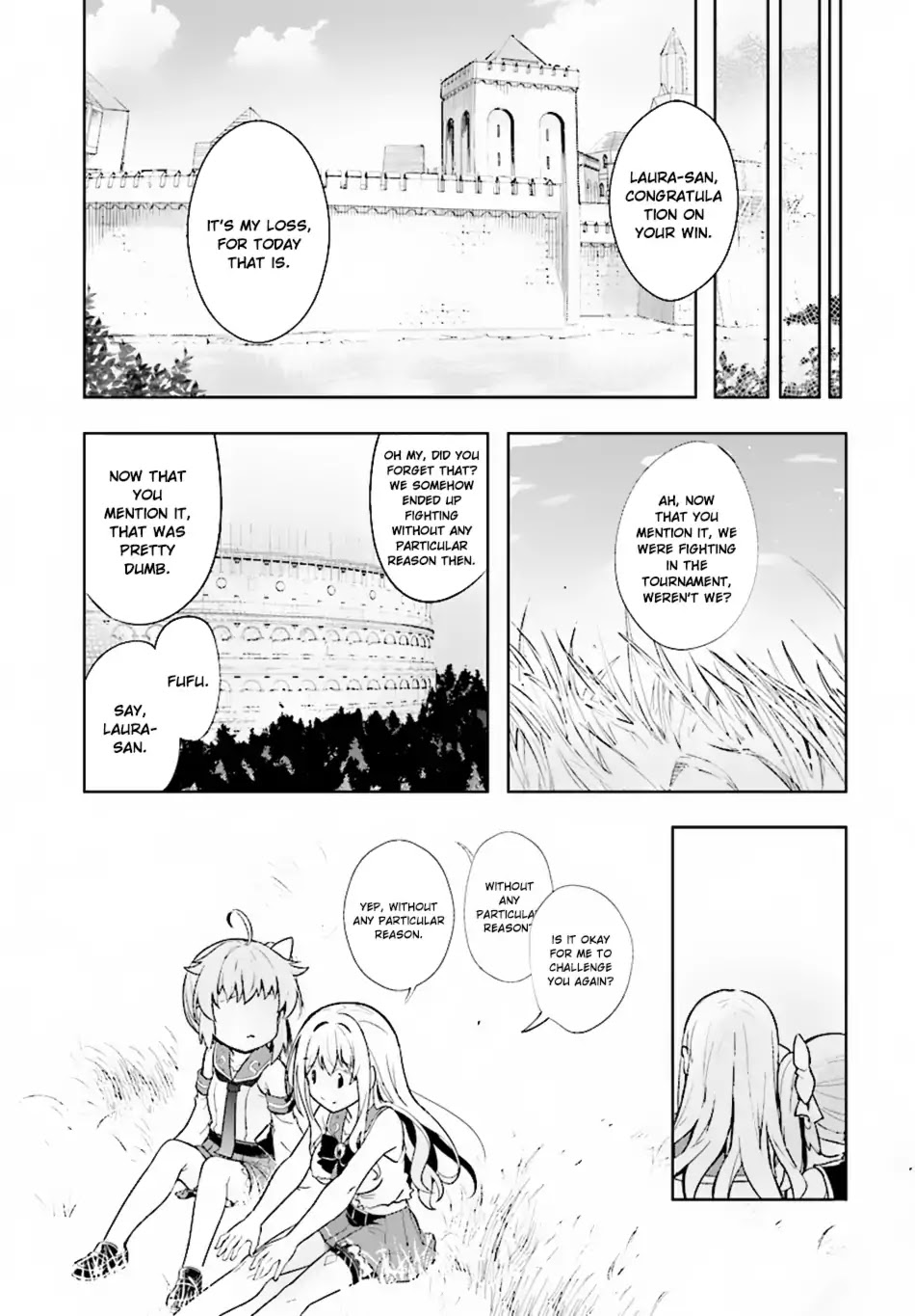 Kenshi o Mezashite Nyūgaku Shitanoni Mahō Tekisei 9999 Nandesukedo!? Chapter 10 page 22 - Chapter 10: That Person From The Infirmary Was a Great Person?!