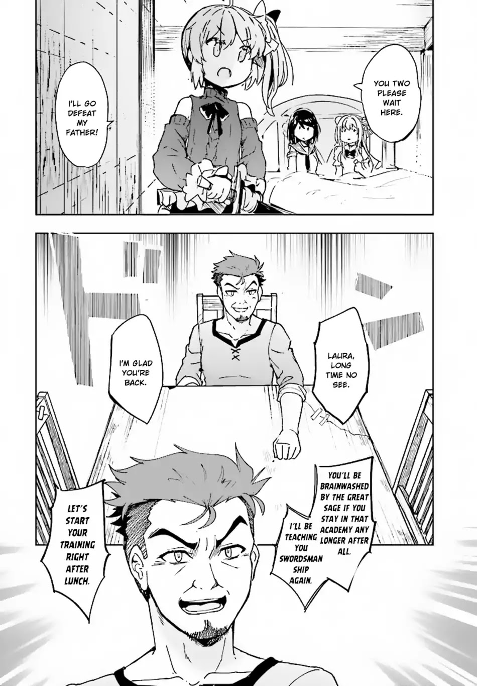 Kenshi o Mezashite Nyūgaku Shitanoni Mahō Tekisei 9999 Nandesukedo!? Chapter 11 page 23 - Chapter 11: Found out by my parents!