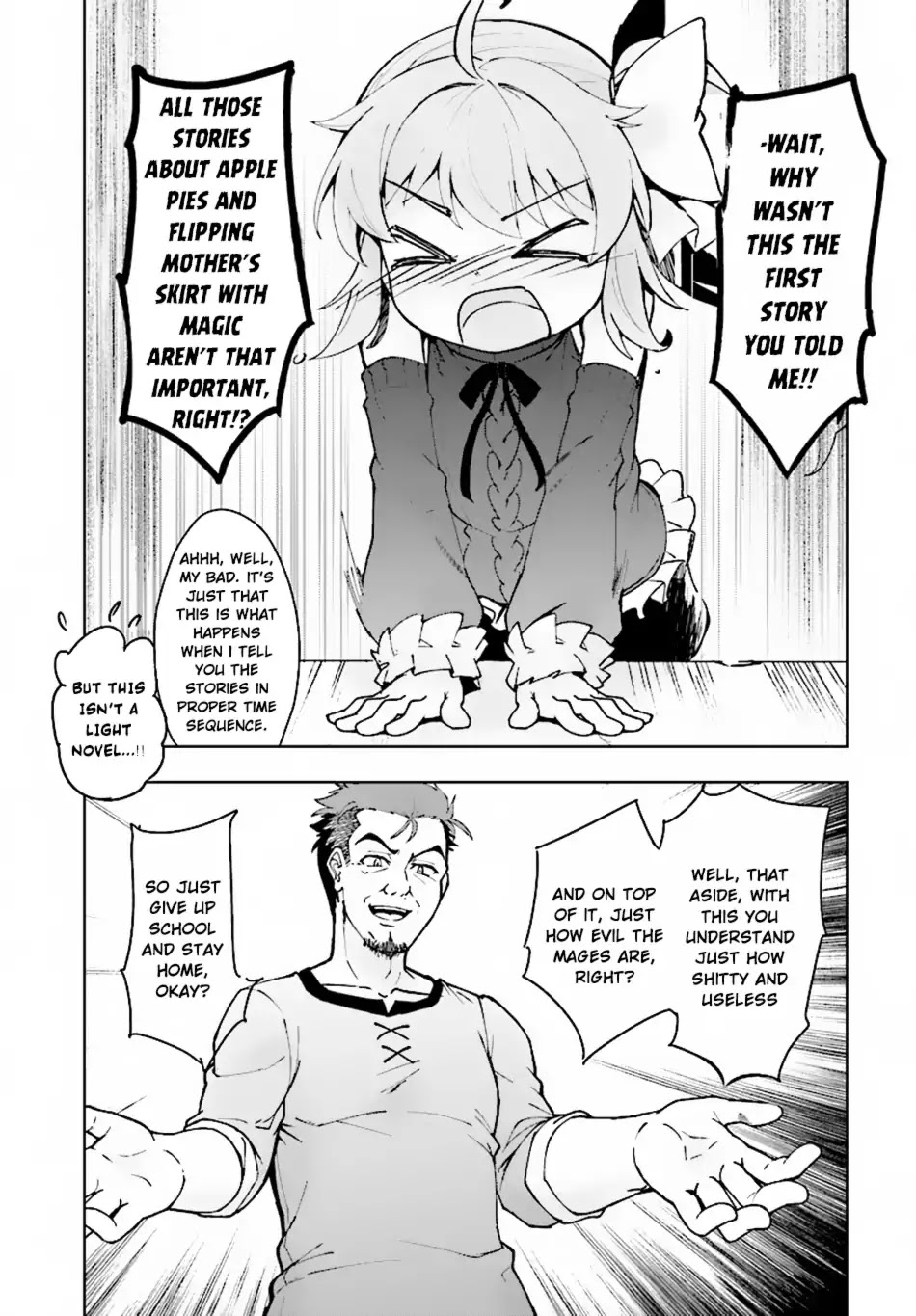 Kenshi o Mezashite Nyūgaku Shitanoni Mahō Tekisei 9999 Nandesukedo!? Chapter 11 page 38 - Chapter 11: Found out by my parents!